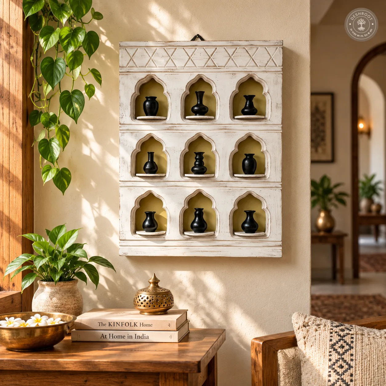 Nav Bari Frame with Micro Pots