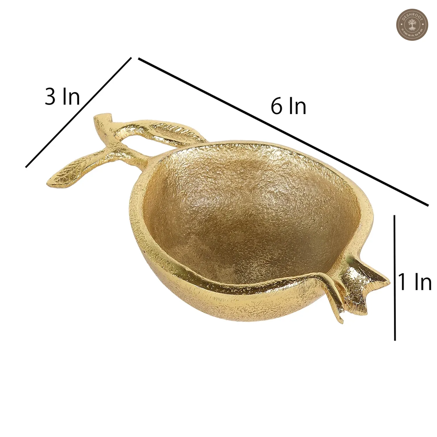 Pomegranate Shape Dry Fruits Bowl Set of 4