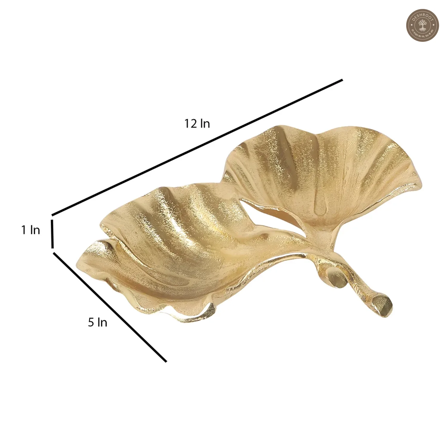 Double Leaf Aluminium Platter