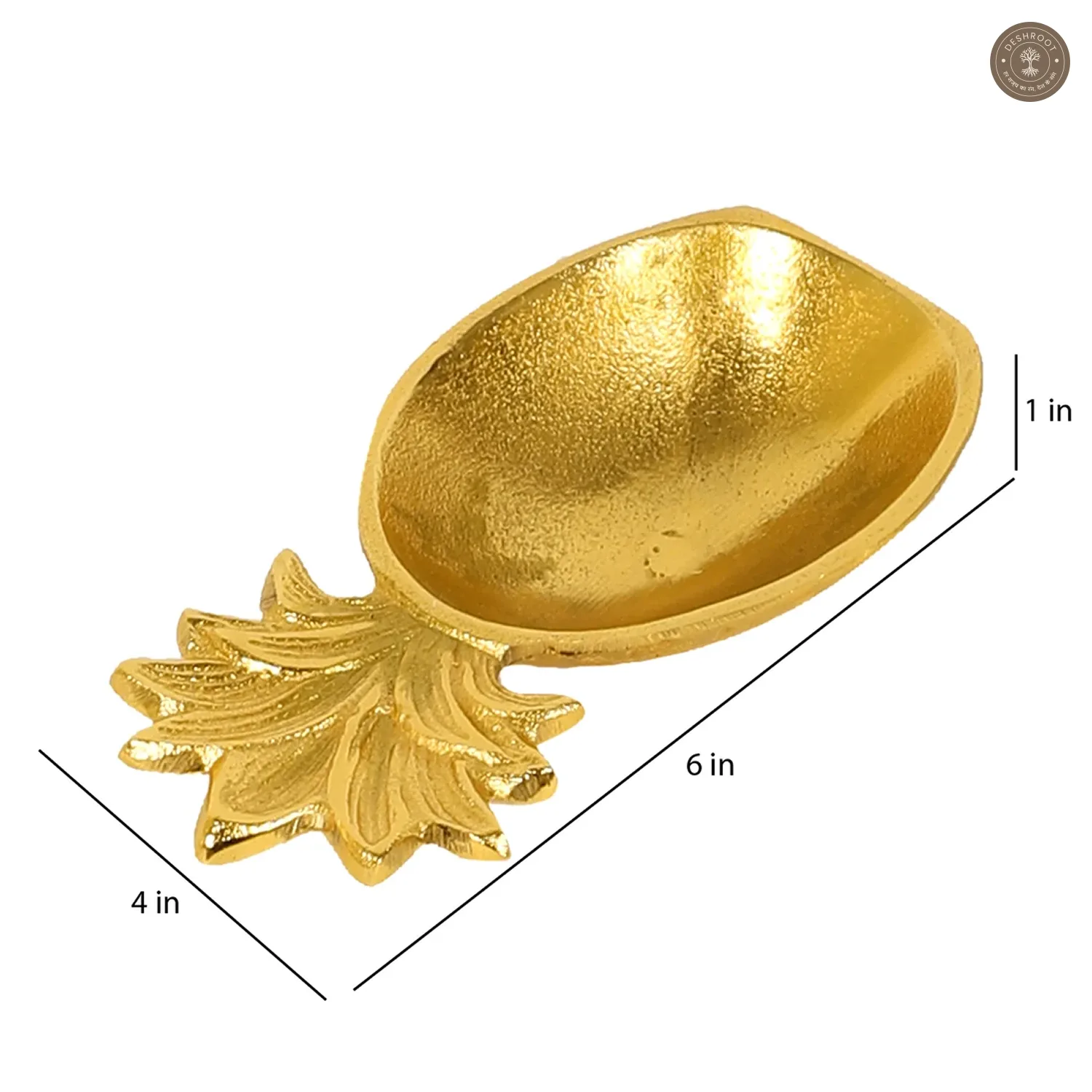 Pineapple ALuminium Platter Set of 4