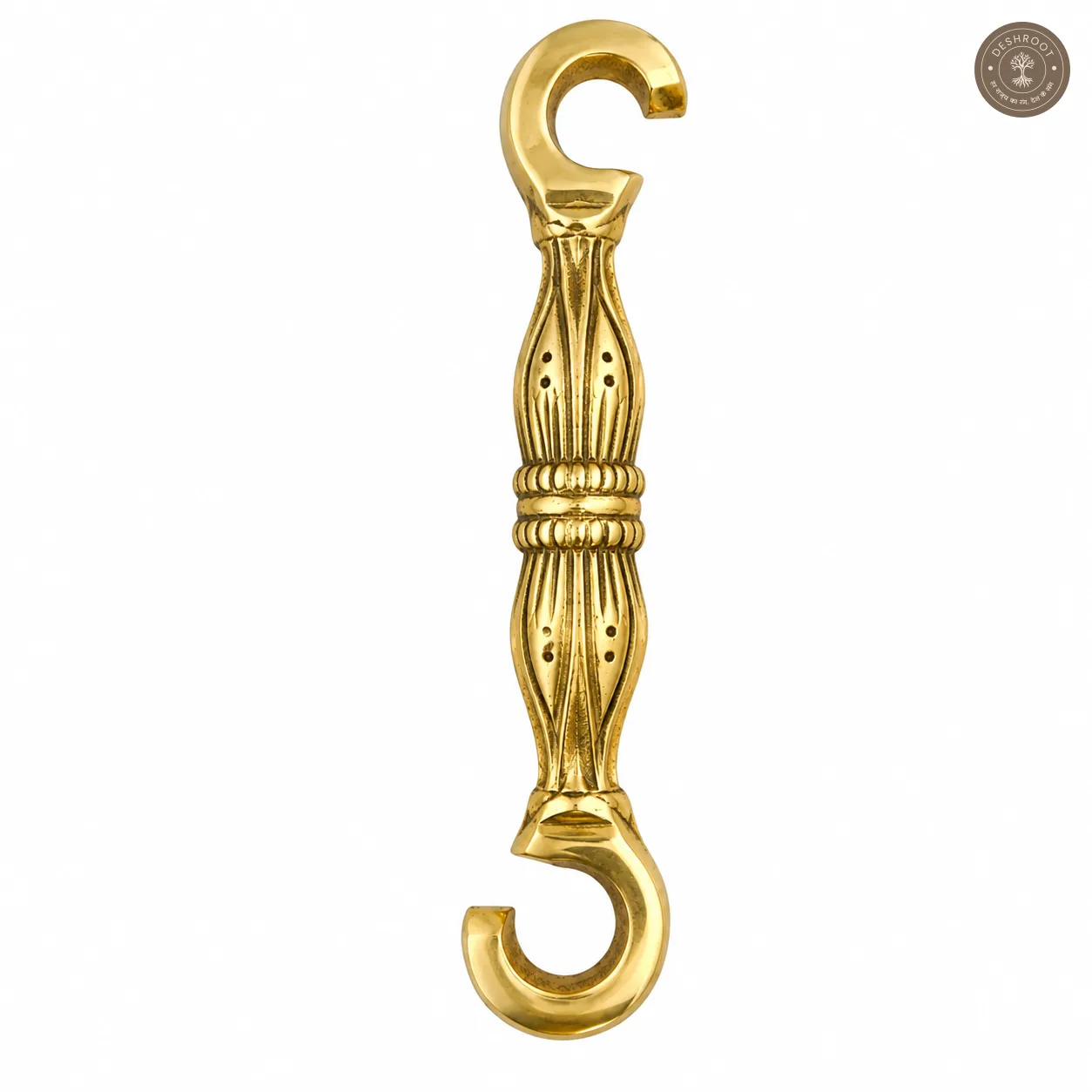 Brass Chain Hook – Double C-Shaped