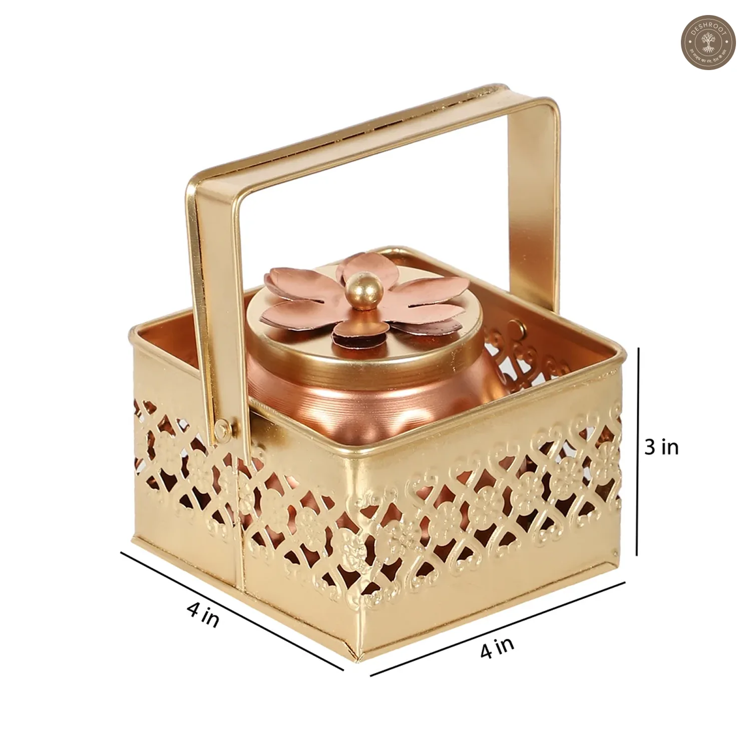 Basket With Jar SIngle