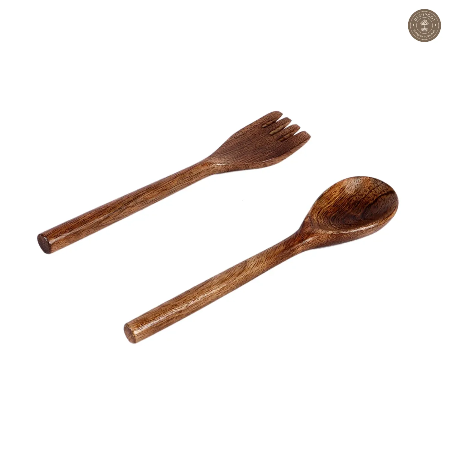 Boat Shape Mangowood Snacks Platter Set of 9