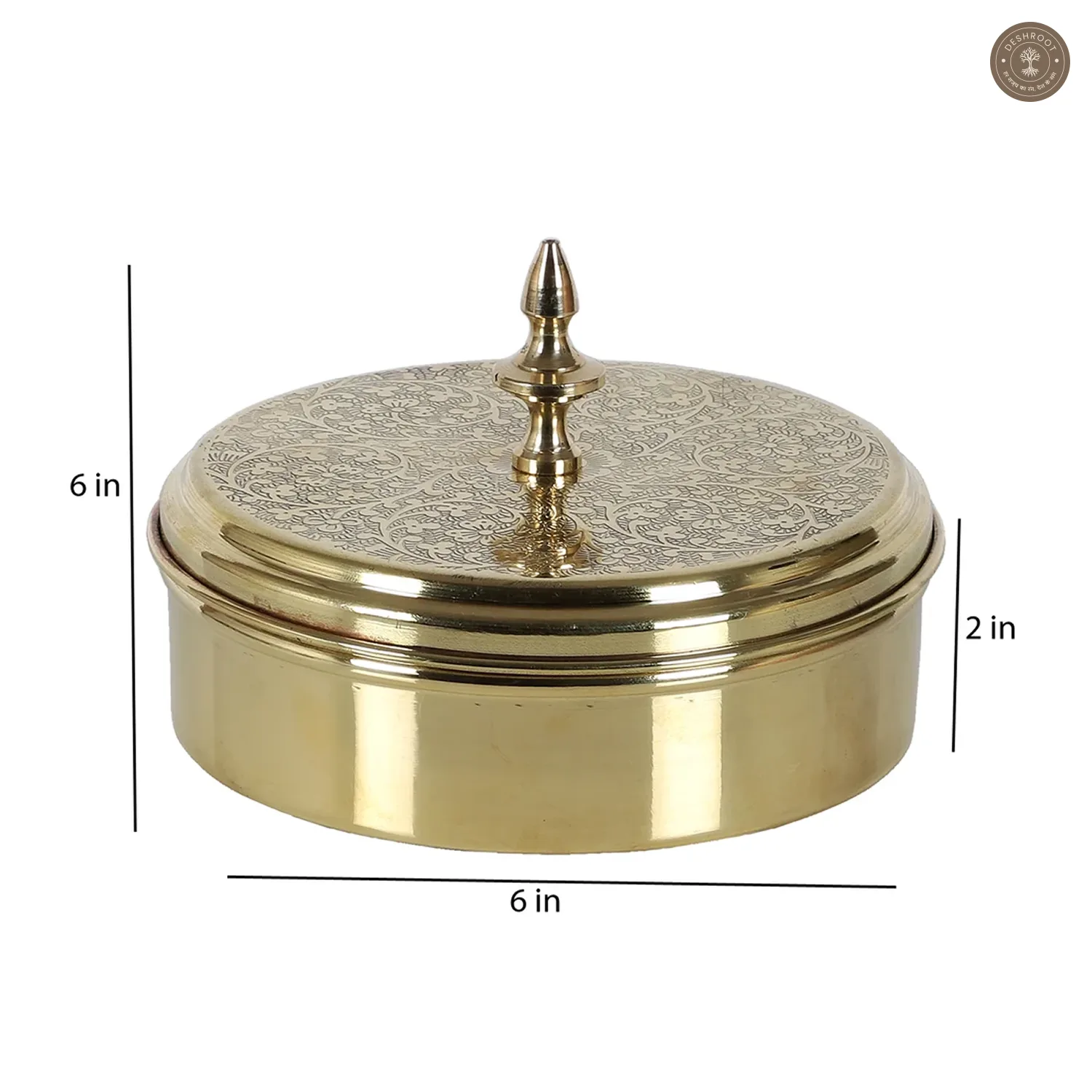 Brass Masala Box Set