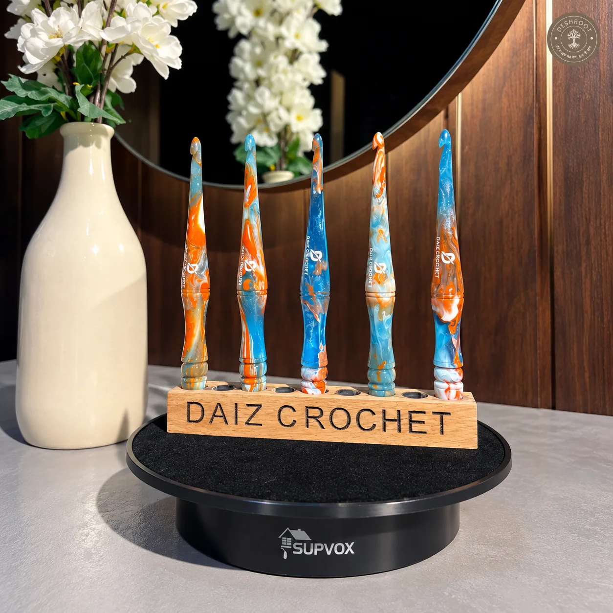 Cadet Streamline Resin Crochet Hook