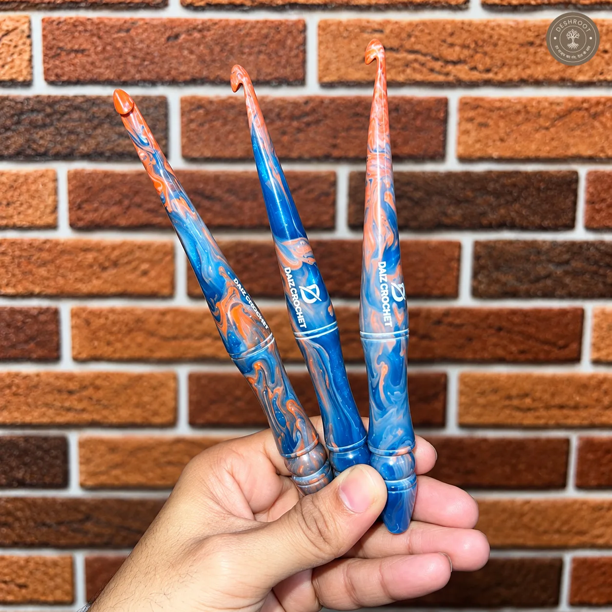 Cadet Streamline Resin Crochet Hook