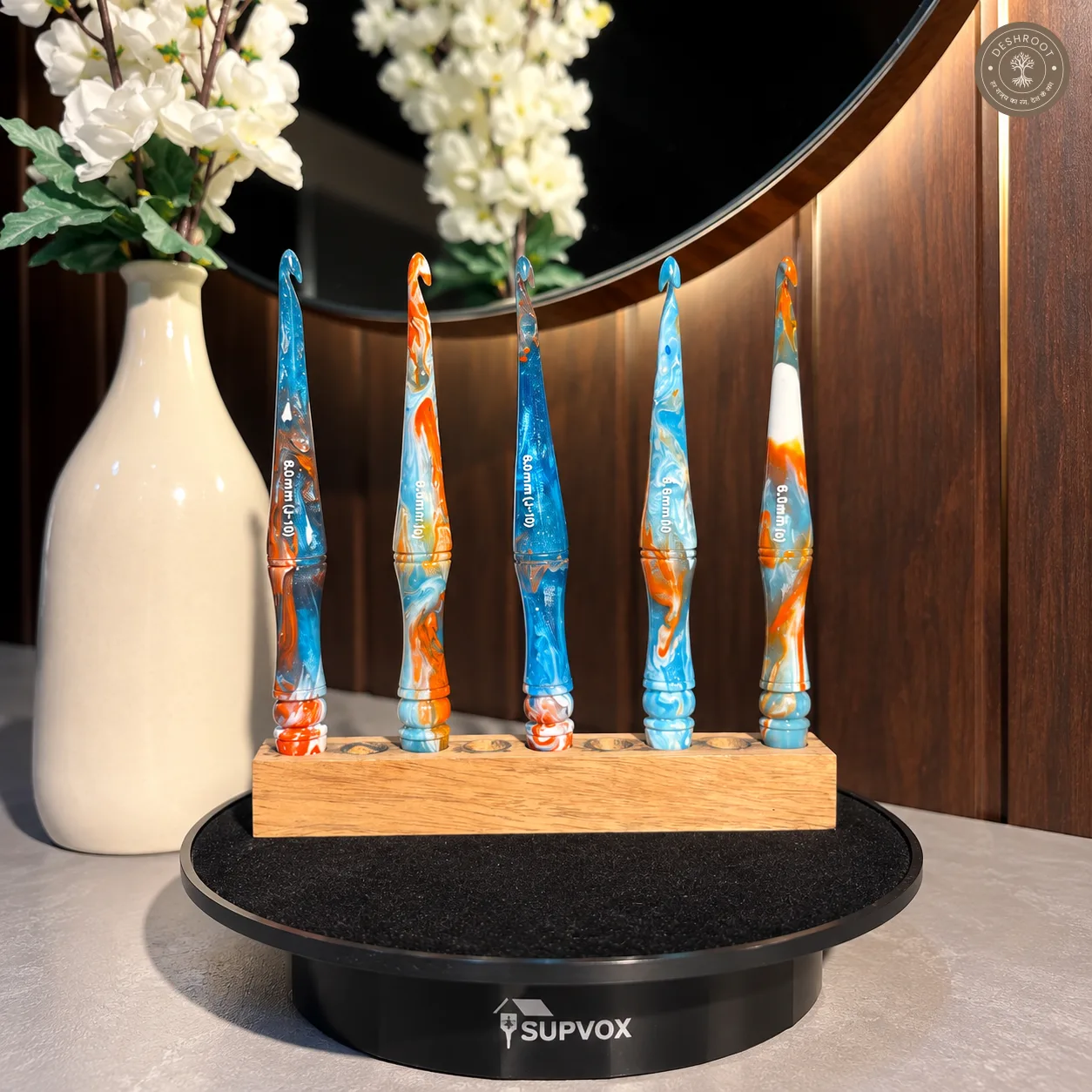 Cadet Streamline Resin Crochet Hook