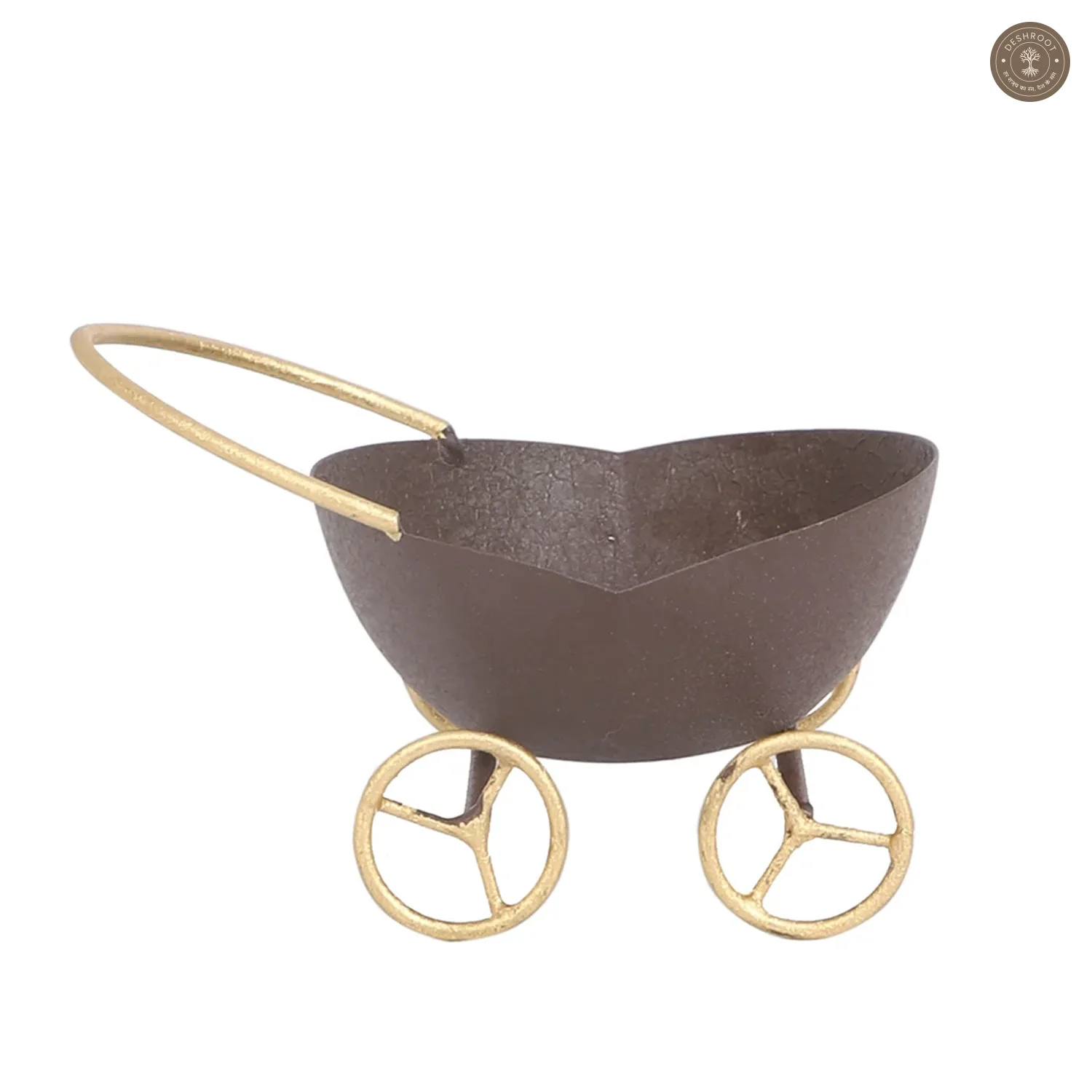 Eye Shape Bowl Snacks Platter With Wheels