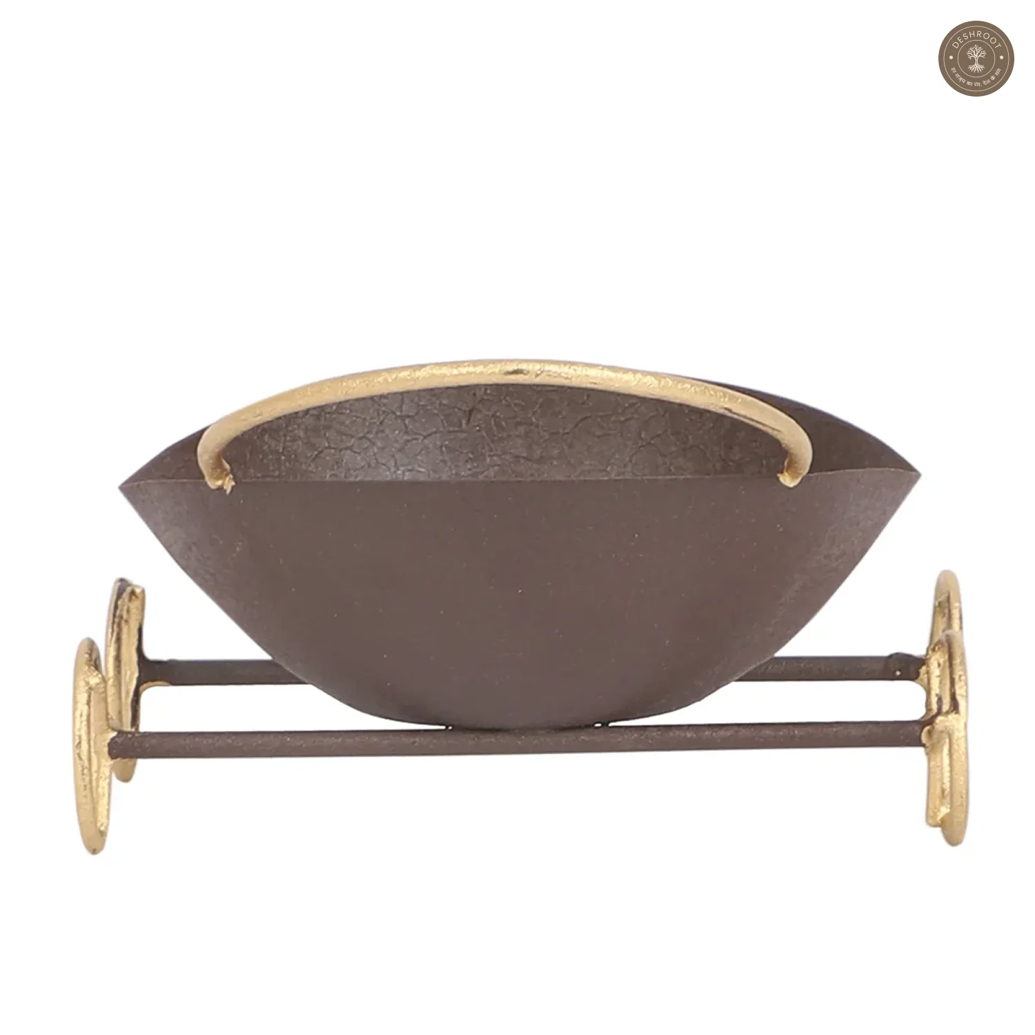 Eye Shape Bowl Snacks Platter With Wheels