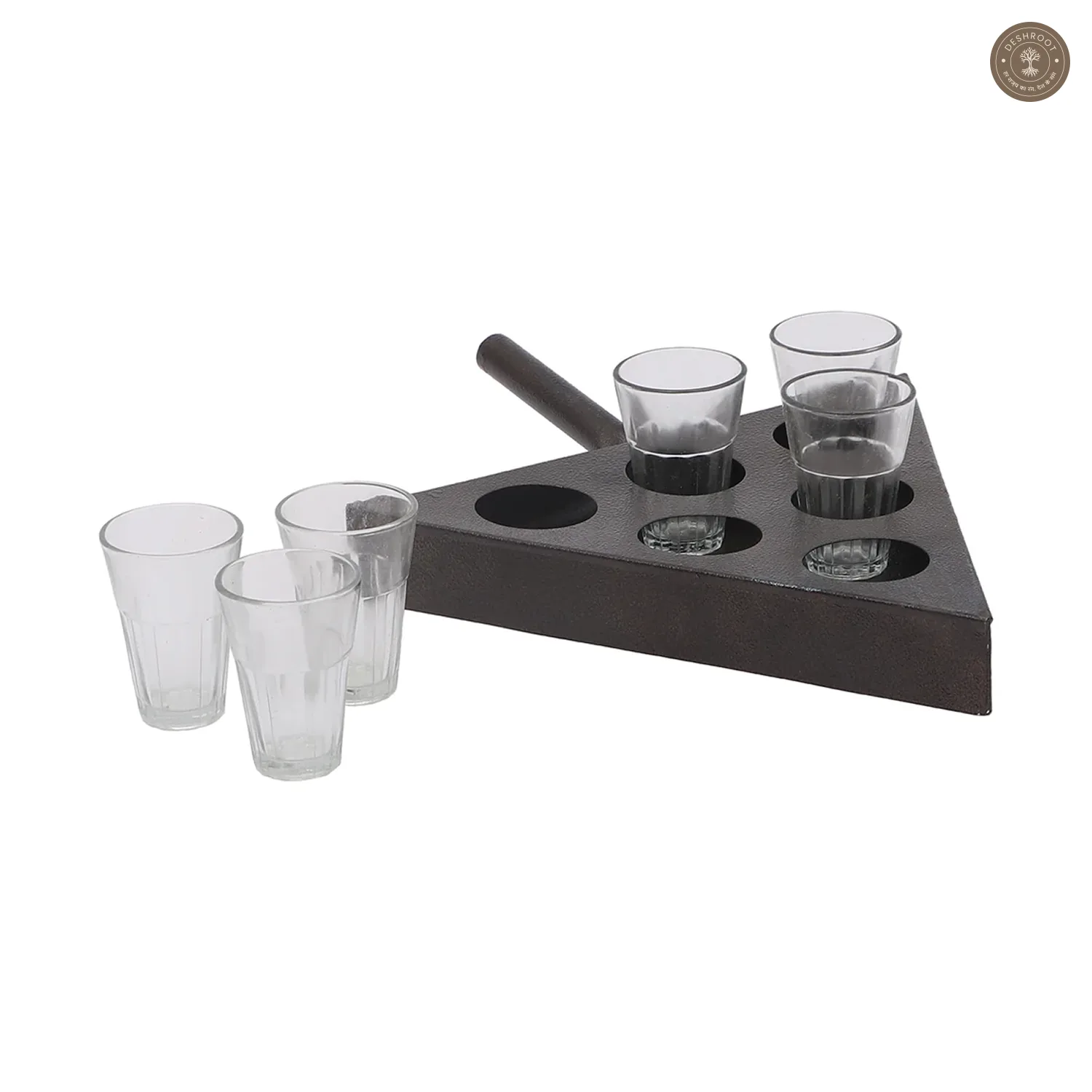 Gol Gappa Shots Khurpi Platter