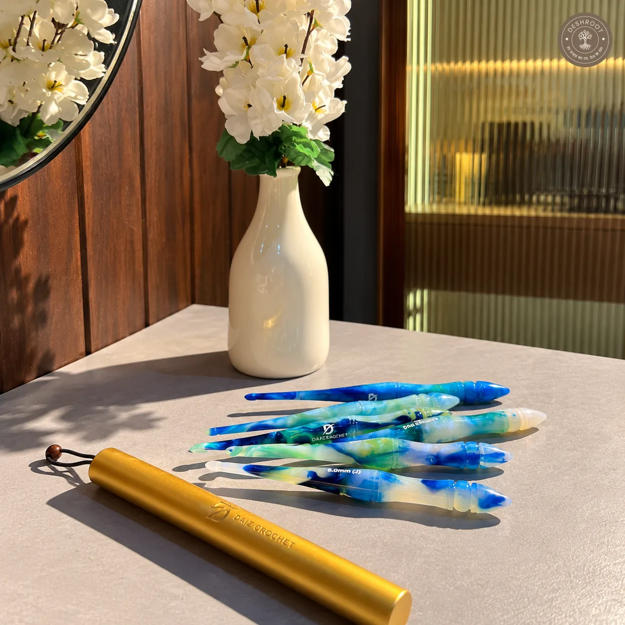 Ocean Blue Crochet Hook