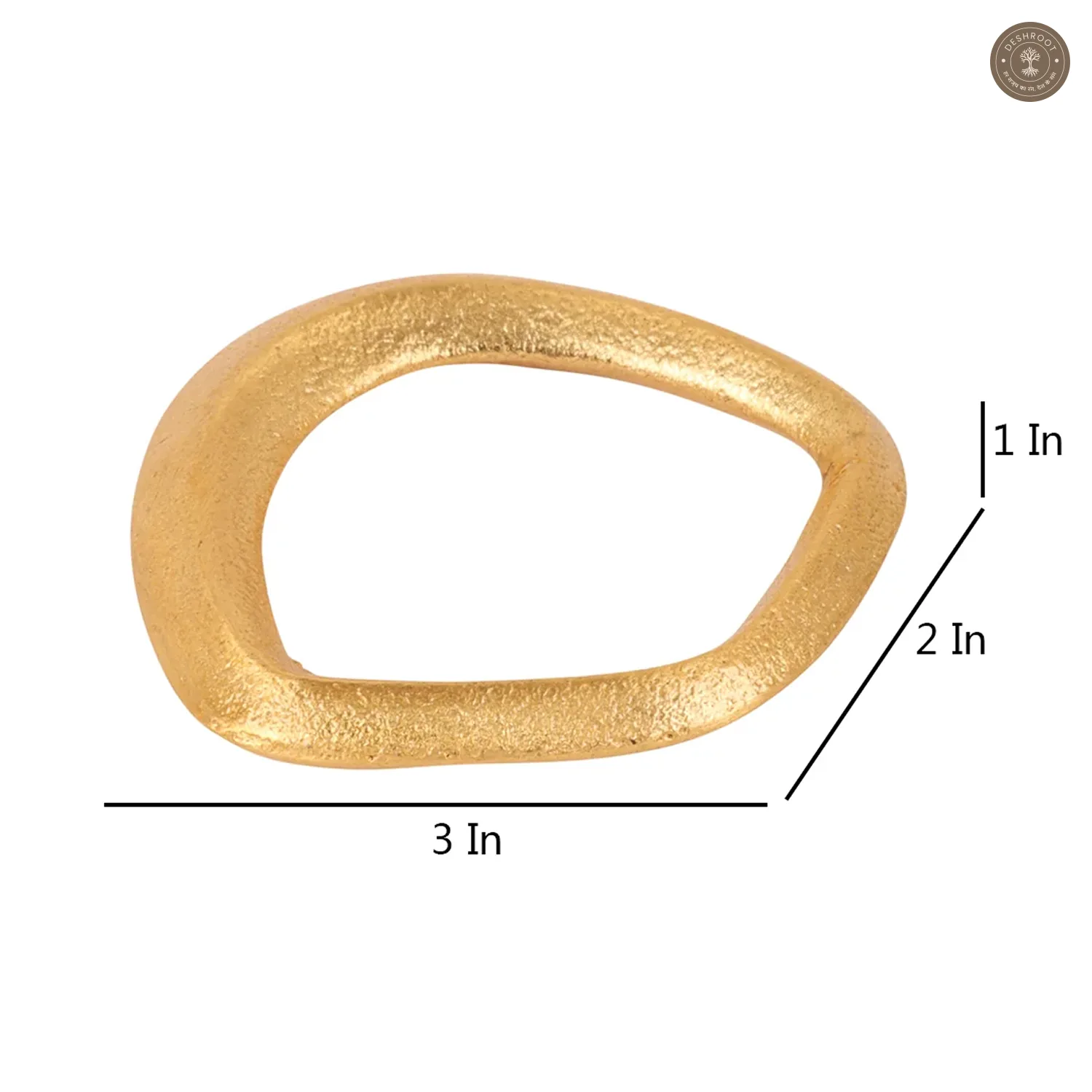 Gold Ring Napkin Ring Set of 6