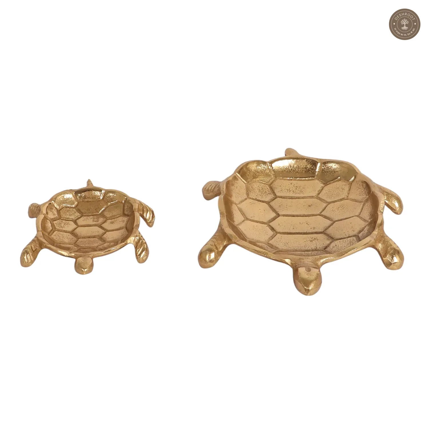 Gold Tortoise Trinket Organiser Set