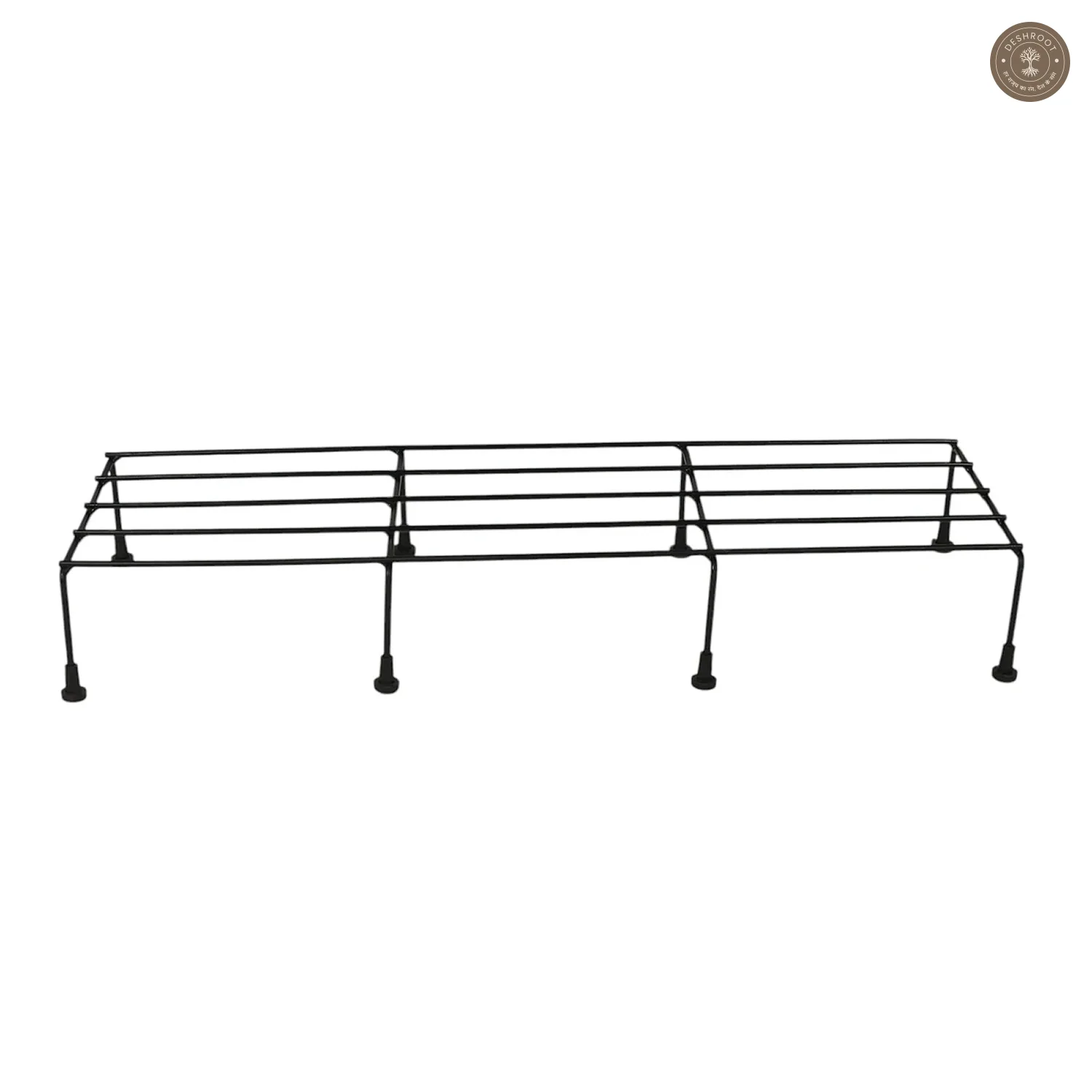 Black Pot Stand Set of 4