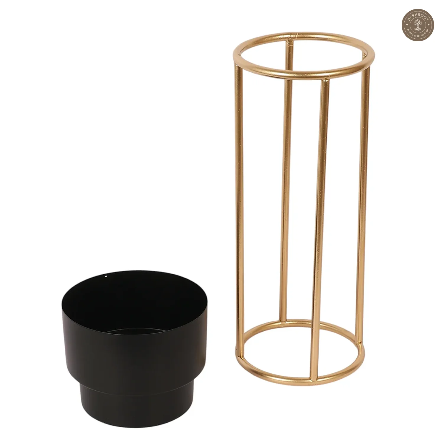 Black FLower Pot Planter Set of 3