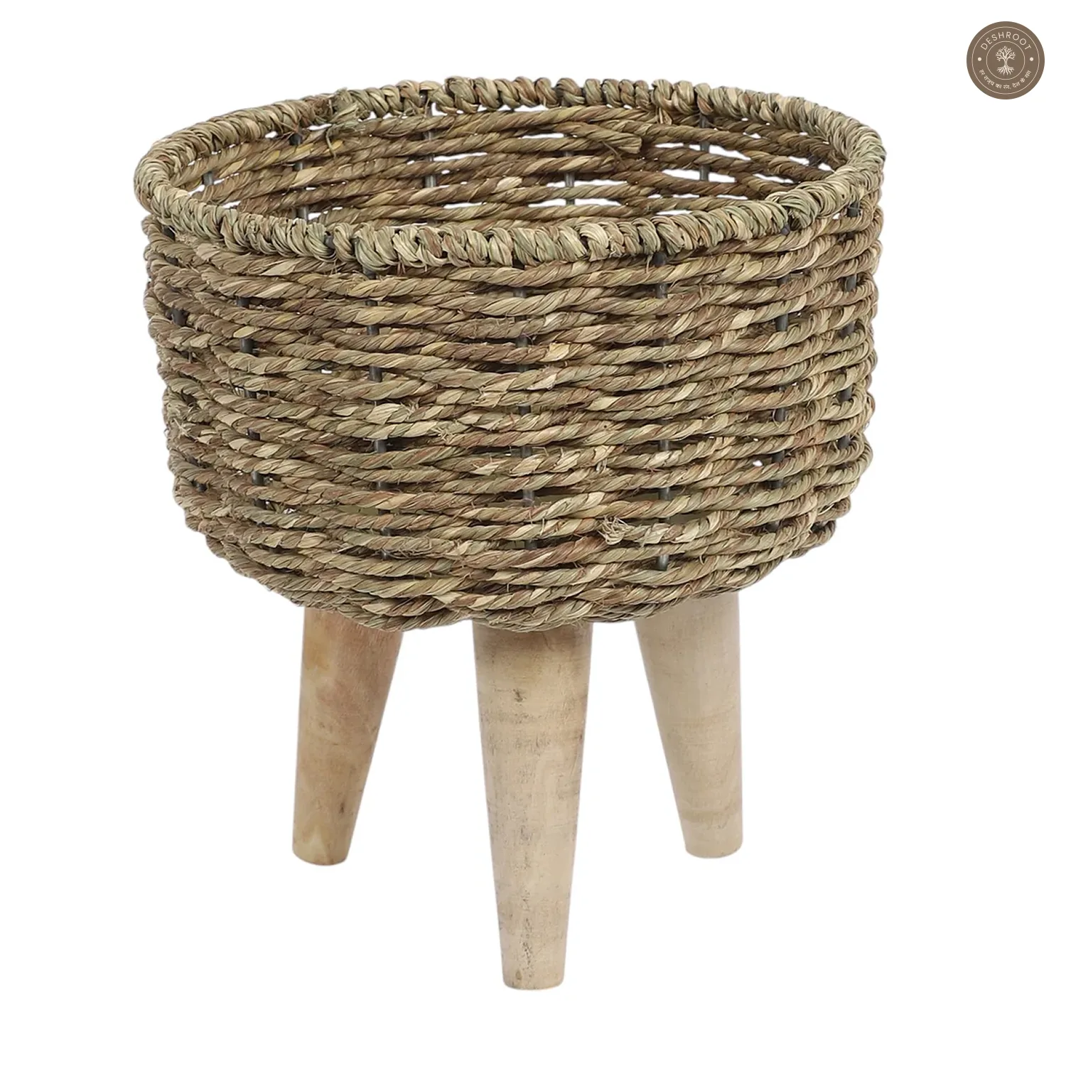 Biege Jute Planter Set of 3