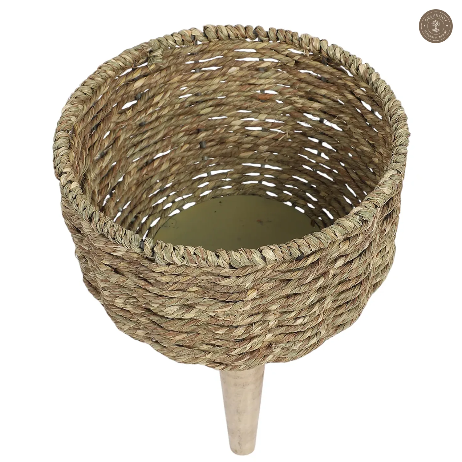 Biege Jute Planter Set of 3