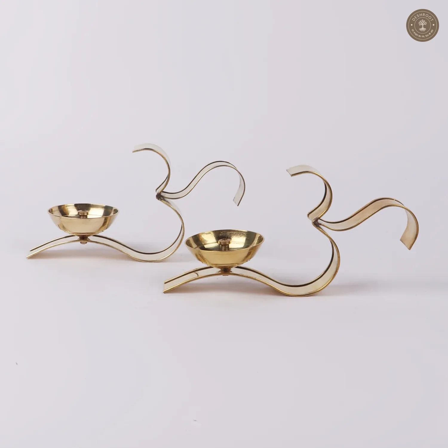 Om Akhand Dia Set of 2