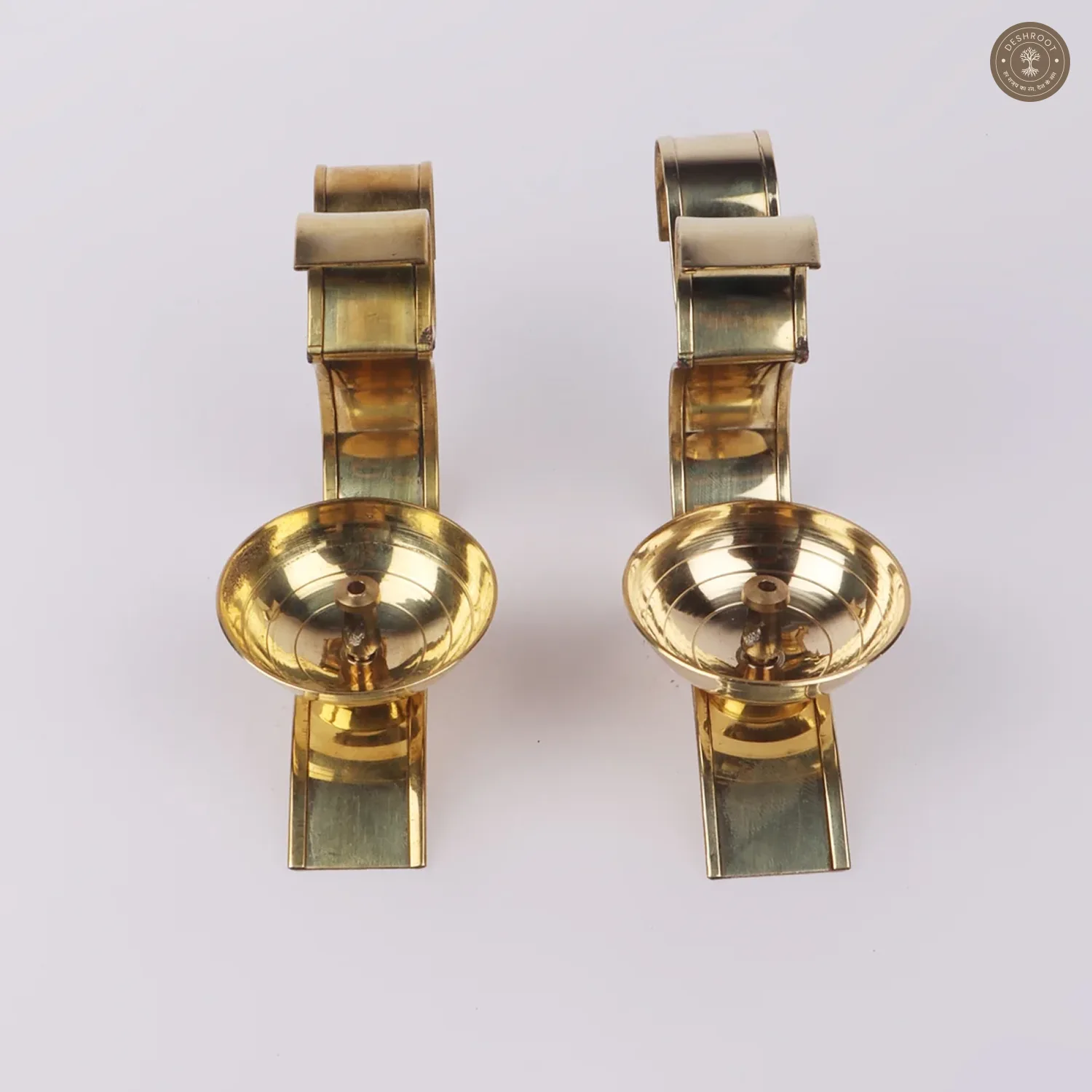 Om Akhand Dia Set of 2
