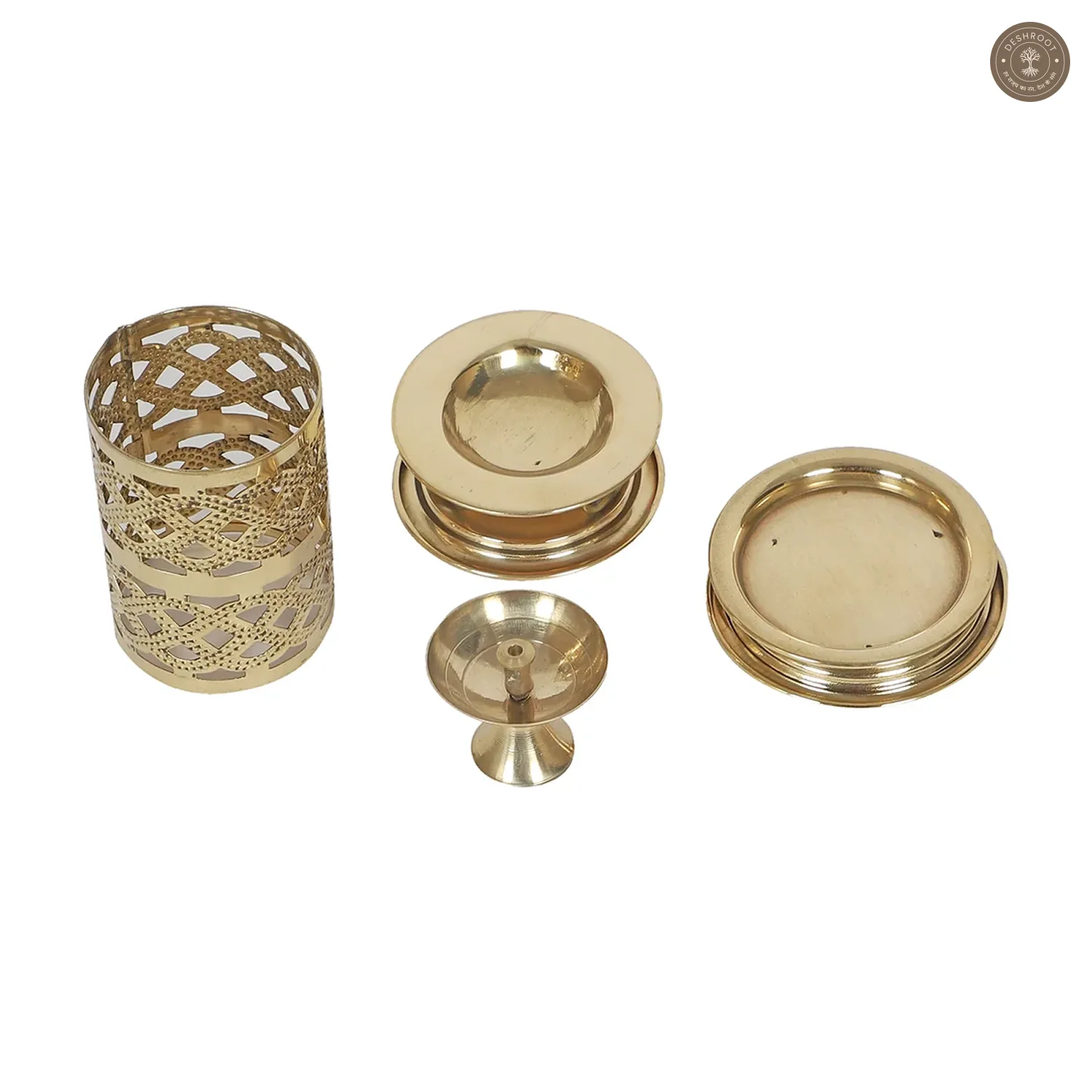 Brass Chimney Akhand Dia