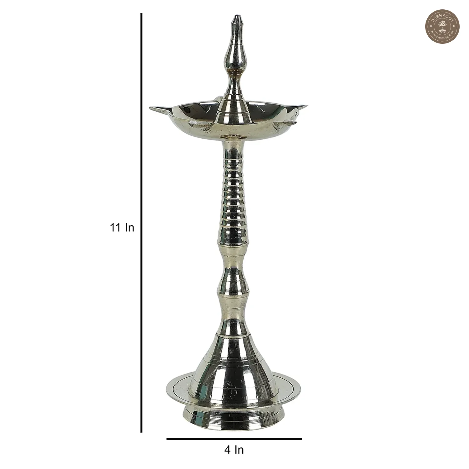Brass Kerela Deepak Set of 2