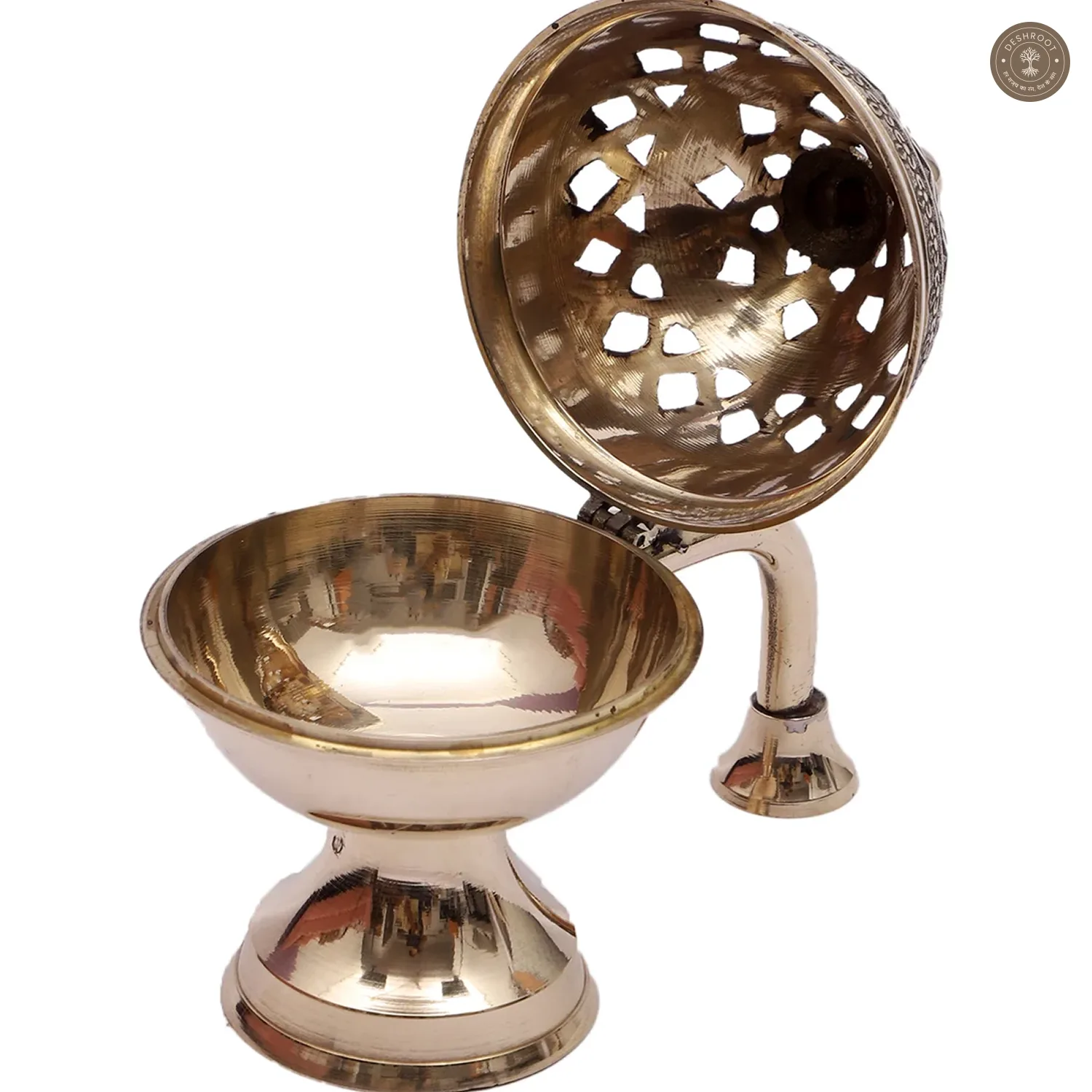 Brass Lobaan With Handle