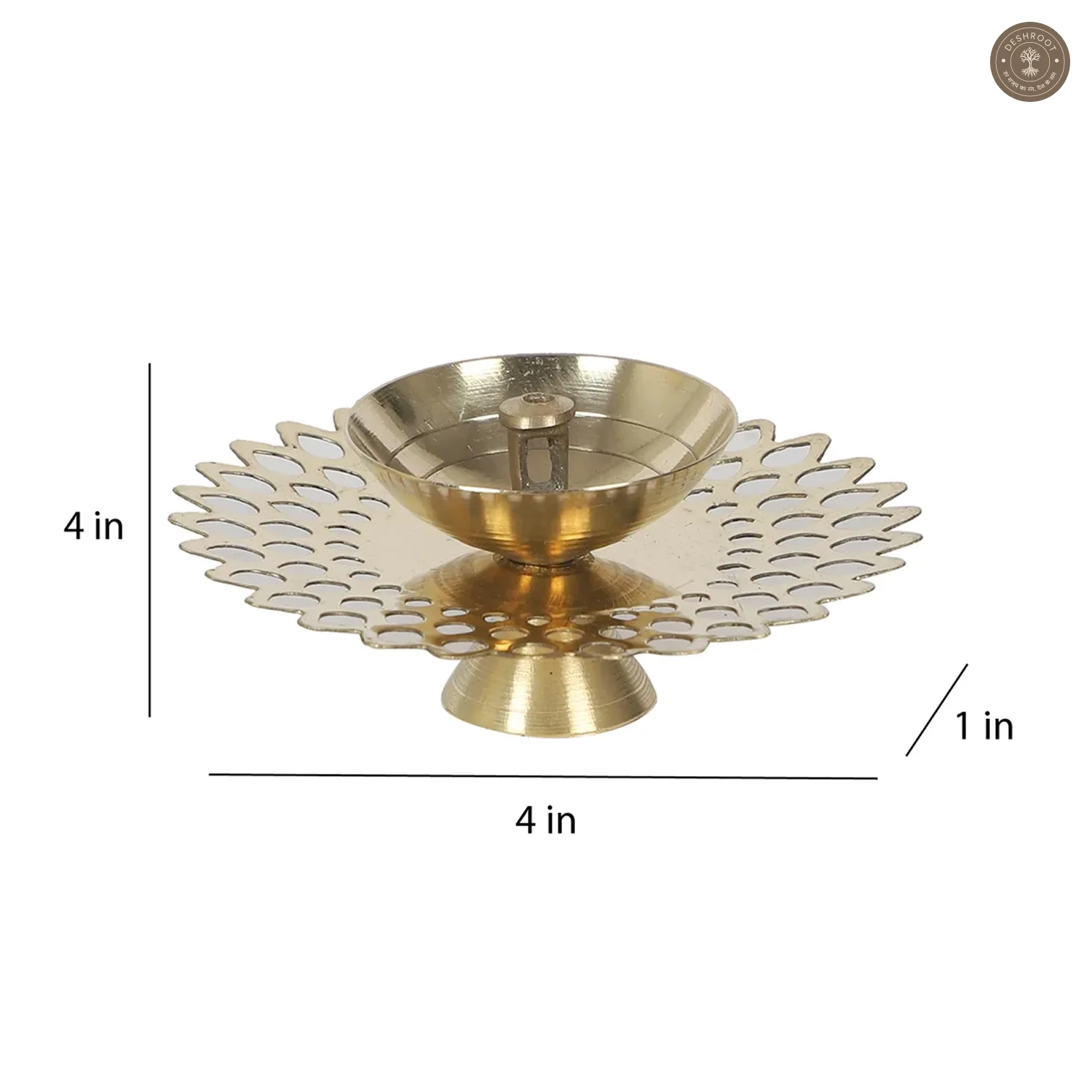 Brass Round Etching Dia