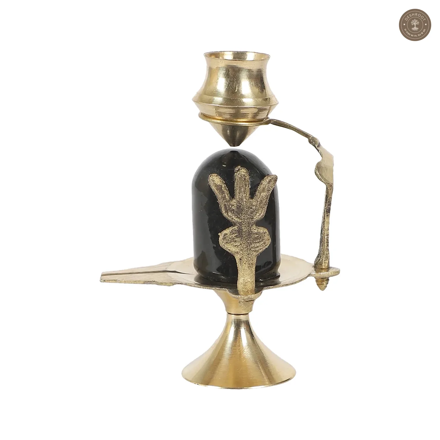 Brass Small Shivling