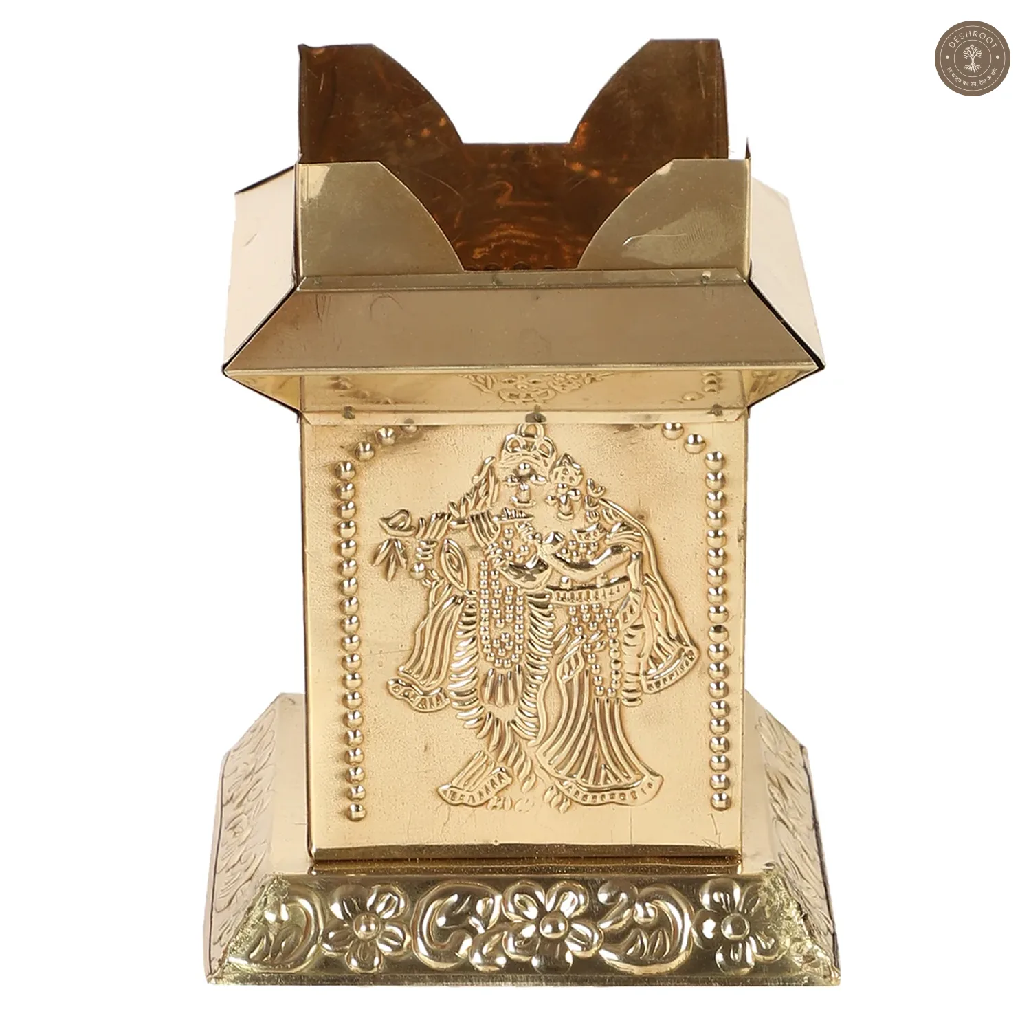 Brass Tulsi Pot