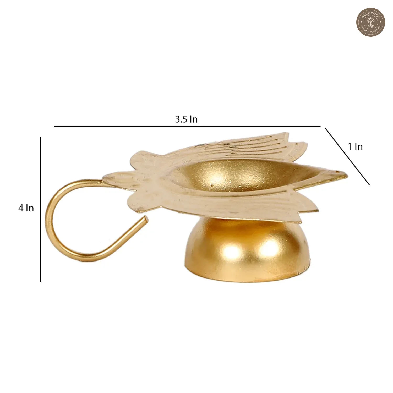 Gold Lotus Dia Set of 2