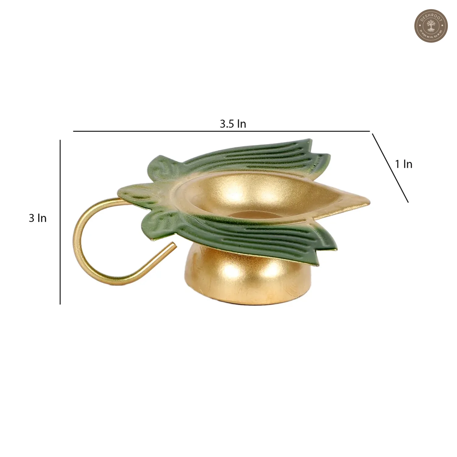 Green Lotus Dia Set of 2