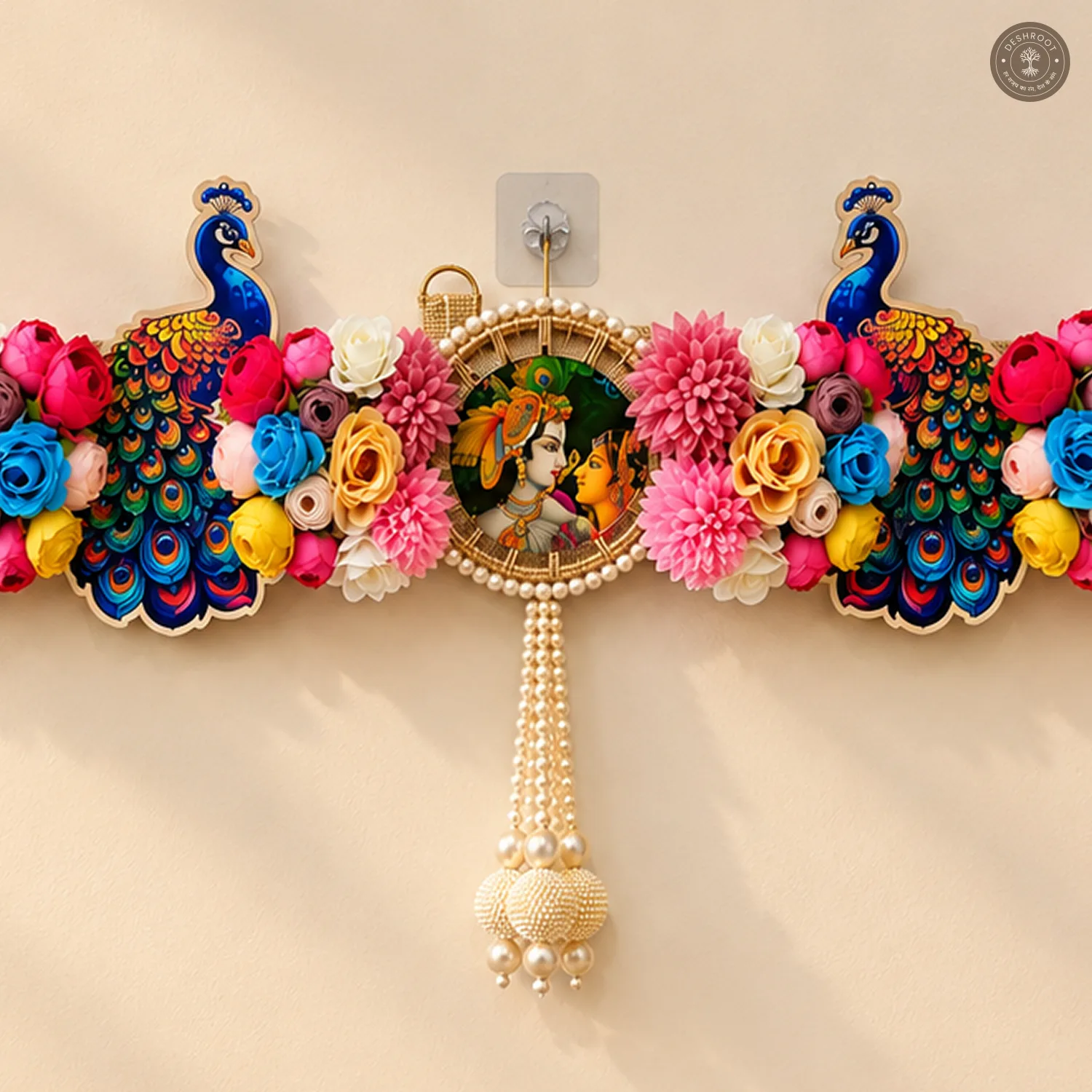 Floral Peacock Bandhanwar