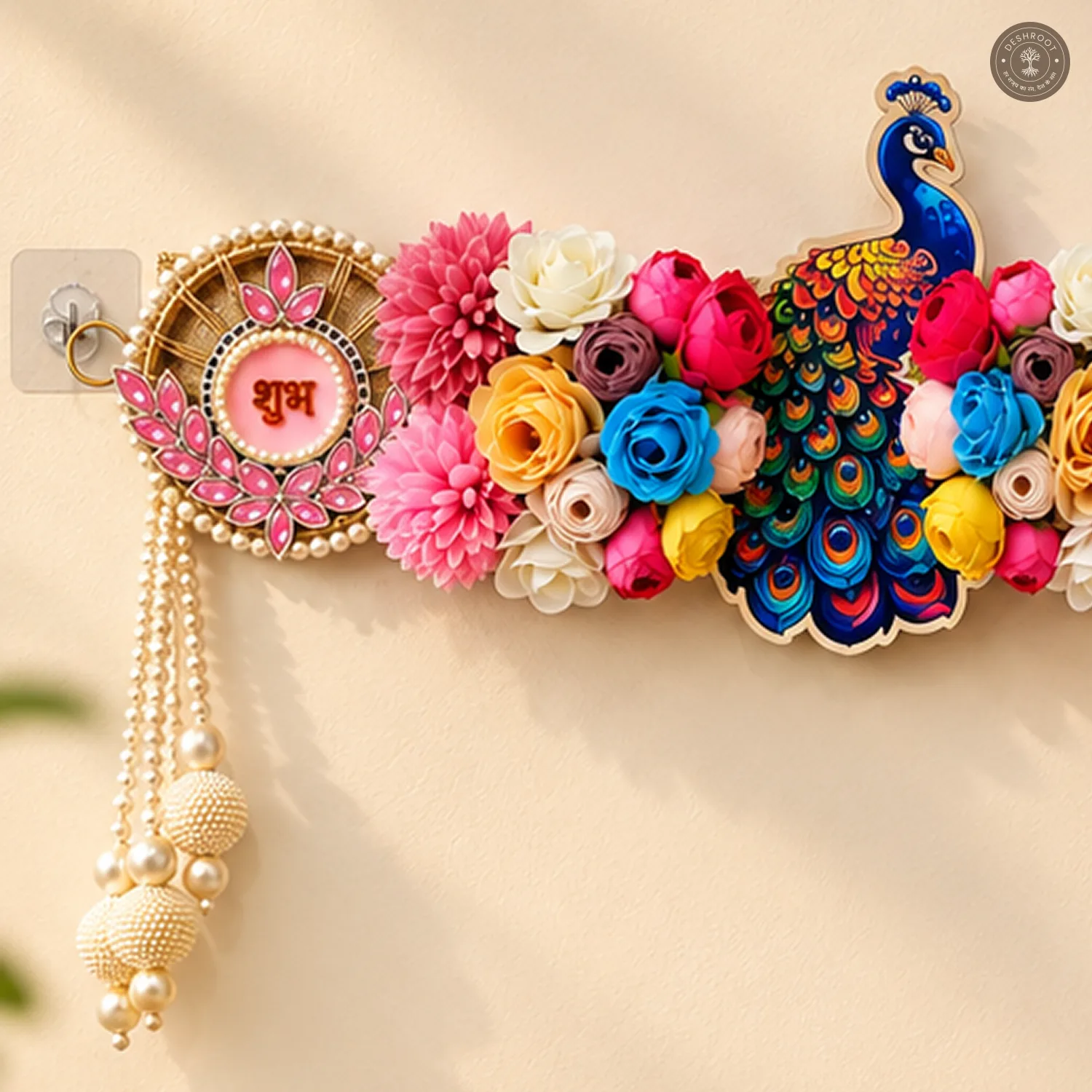 Floral Peacock Bandhanwar