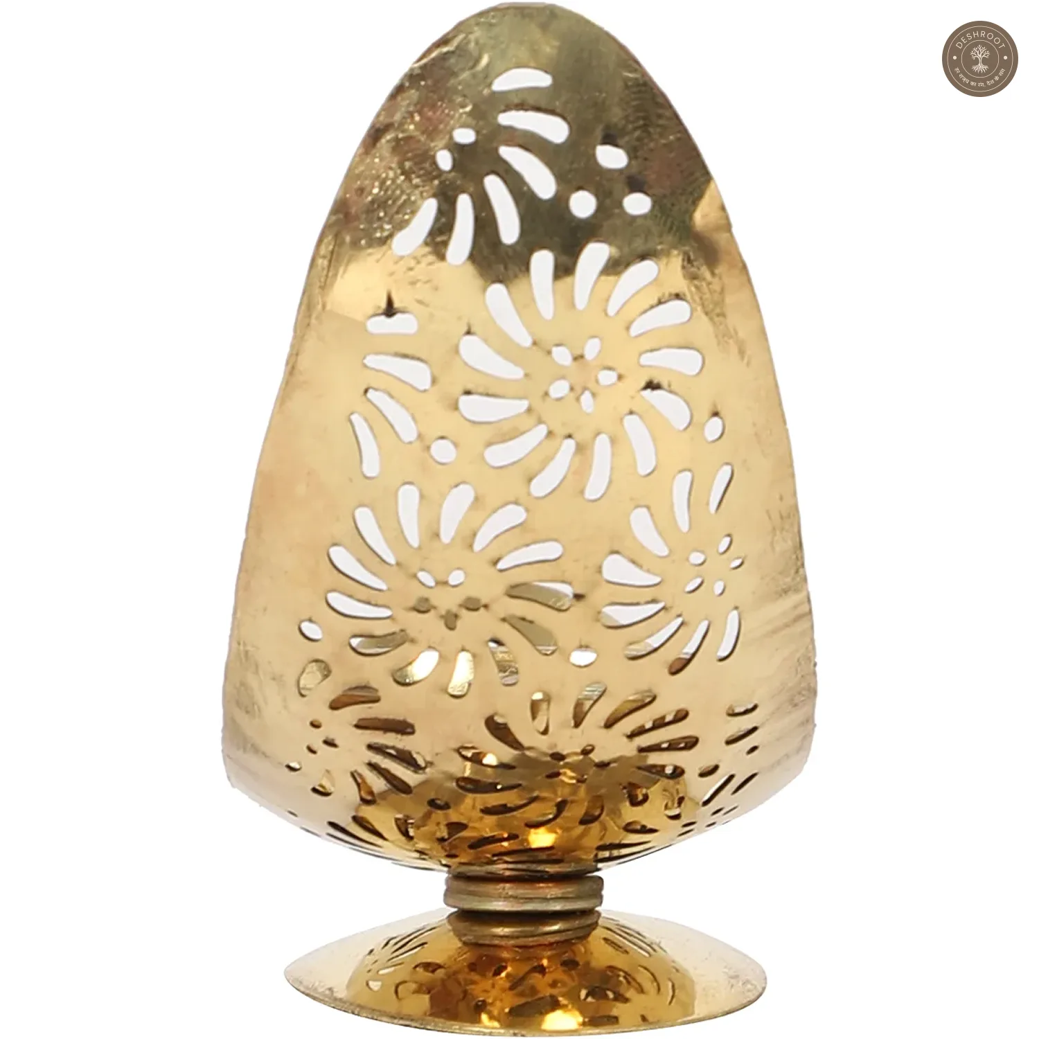 Moon Shape Brass Akhand Dia