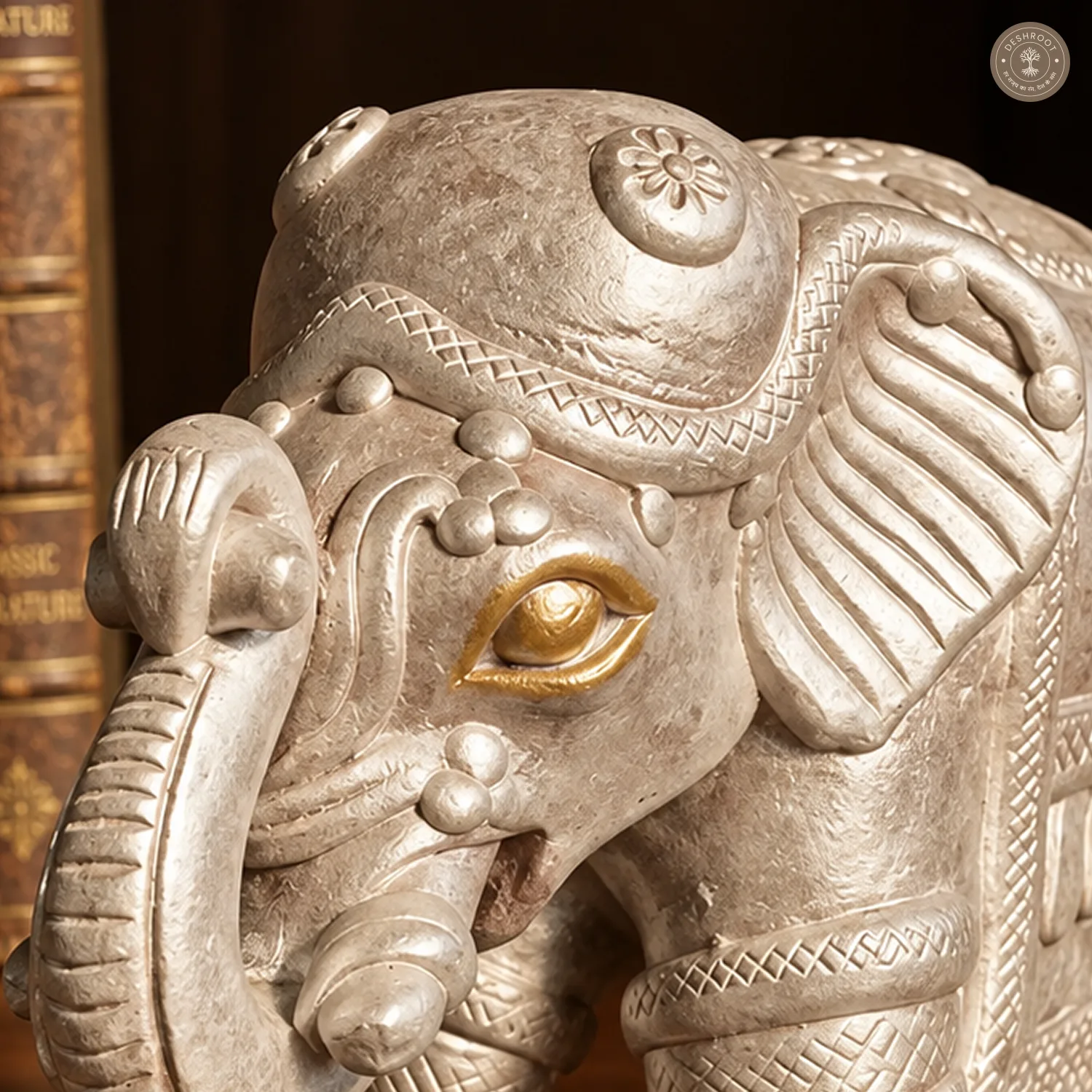 Handcrafted Terracotta Elephant Figurine – Traditional Decorative Art Piec