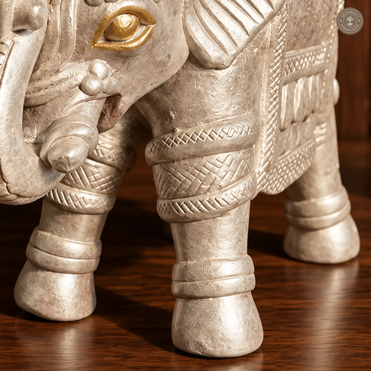 Handcrafted Terracotta Elephant Figurine – Traditional Decorative Art Piec