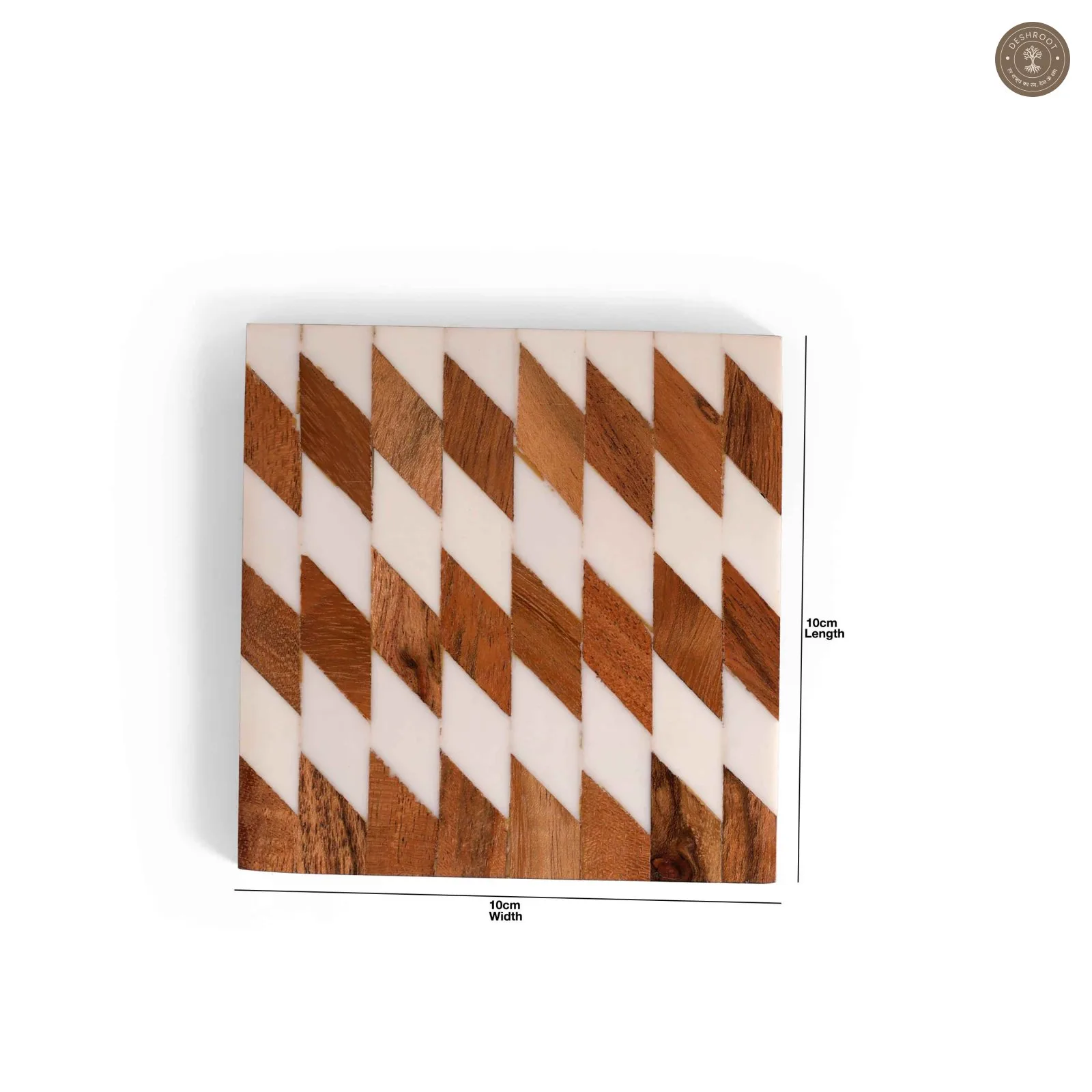Handcrafted Geometric Design Tea & Coffee Coasters