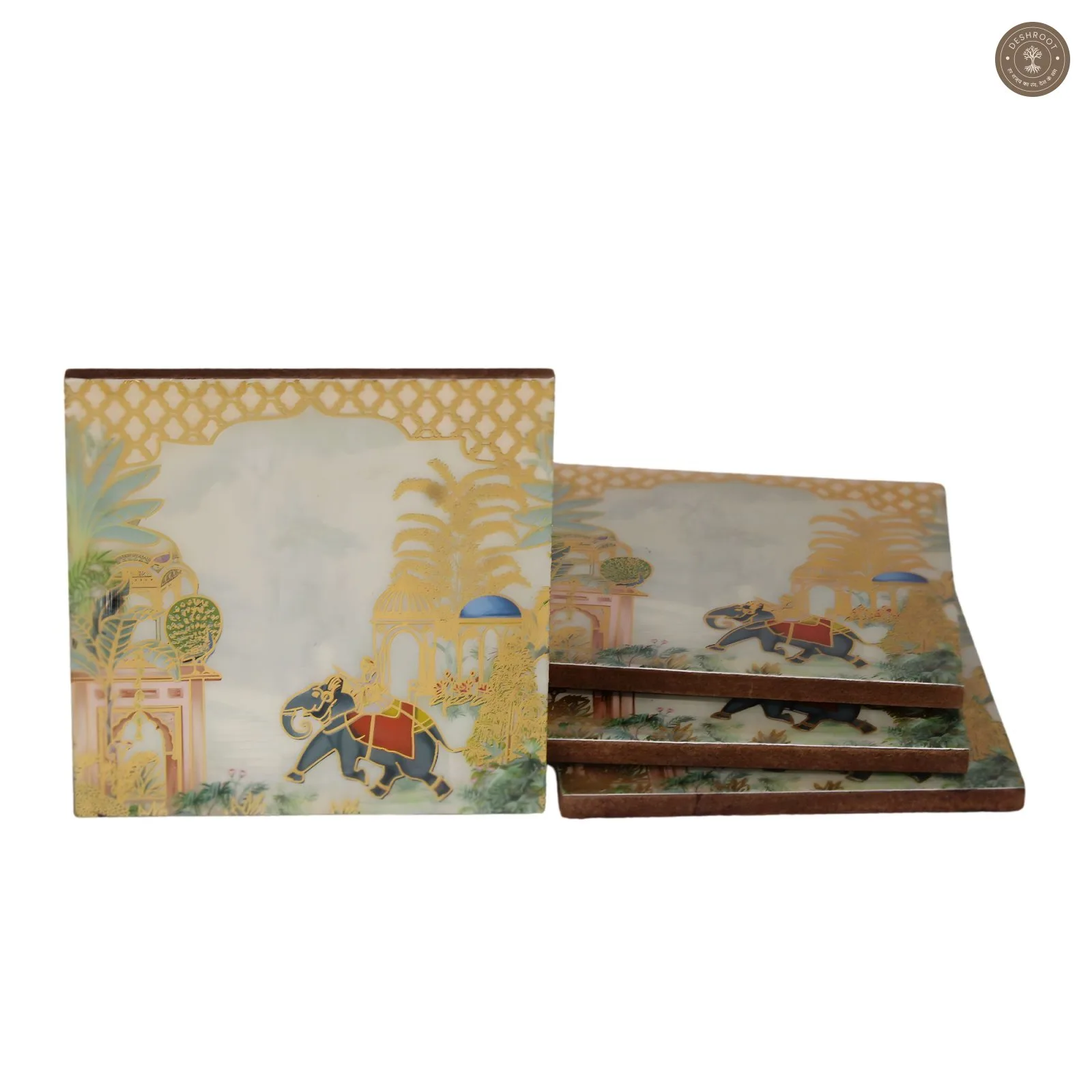 Premium Royal Indian Elephant Coasters