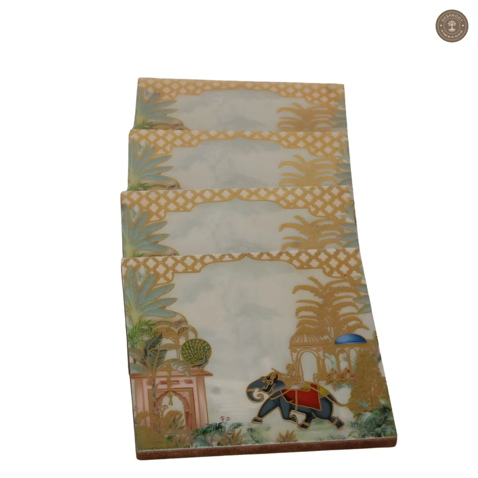 Premium Royal Indian Elephant Coasters