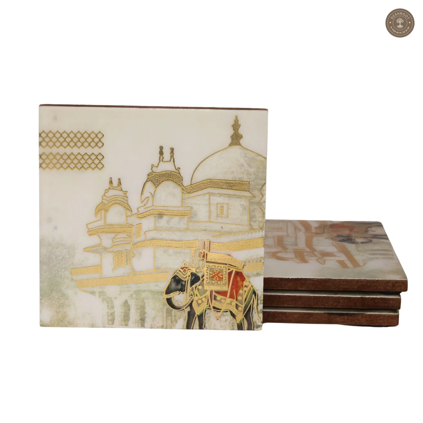 Premium Indian Heritage Palace Coasters