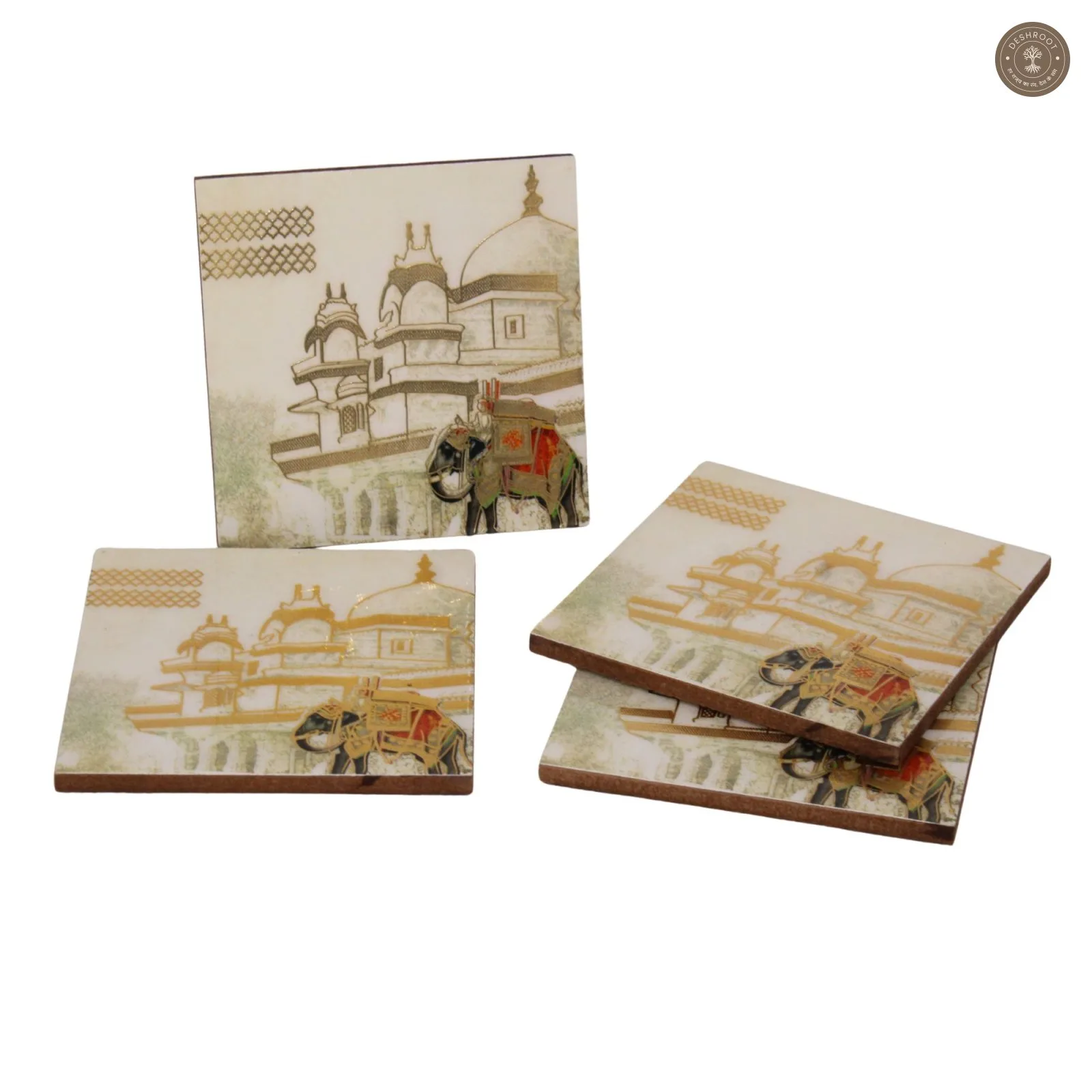 Premium Indian Heritage Palace Coasters