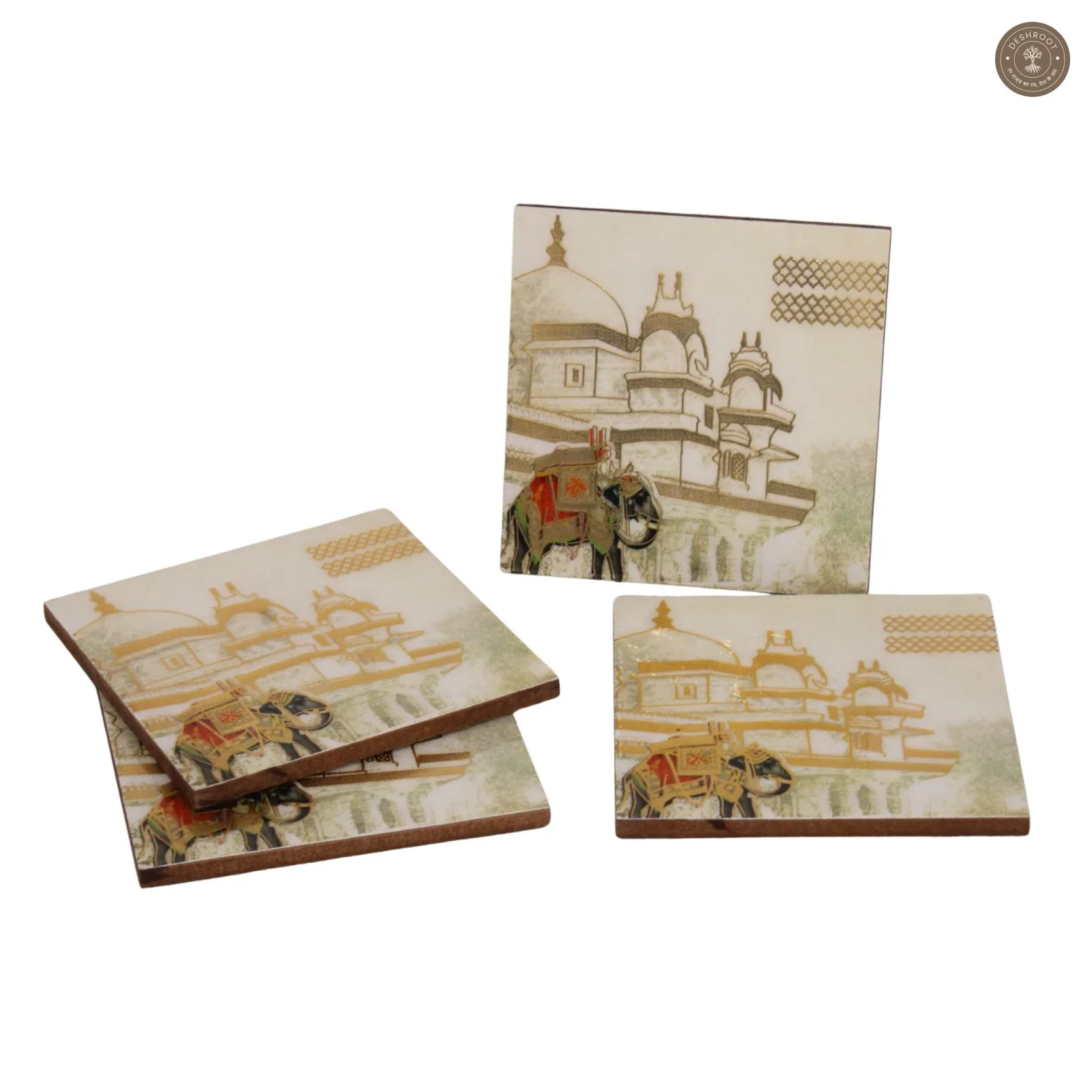 Premium Indian Heritage Palace Coasters