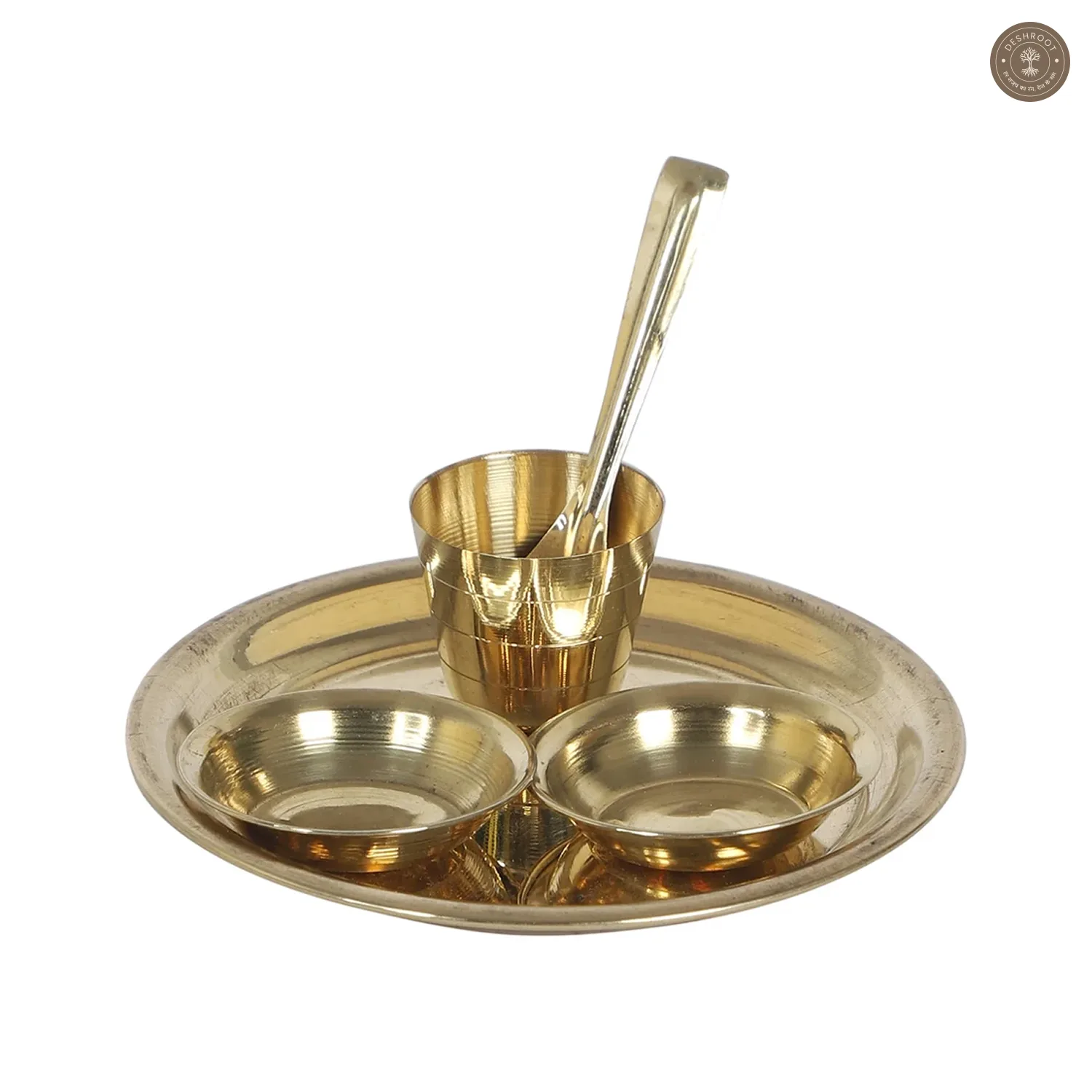 Small Bhog Thaal Set of 4
