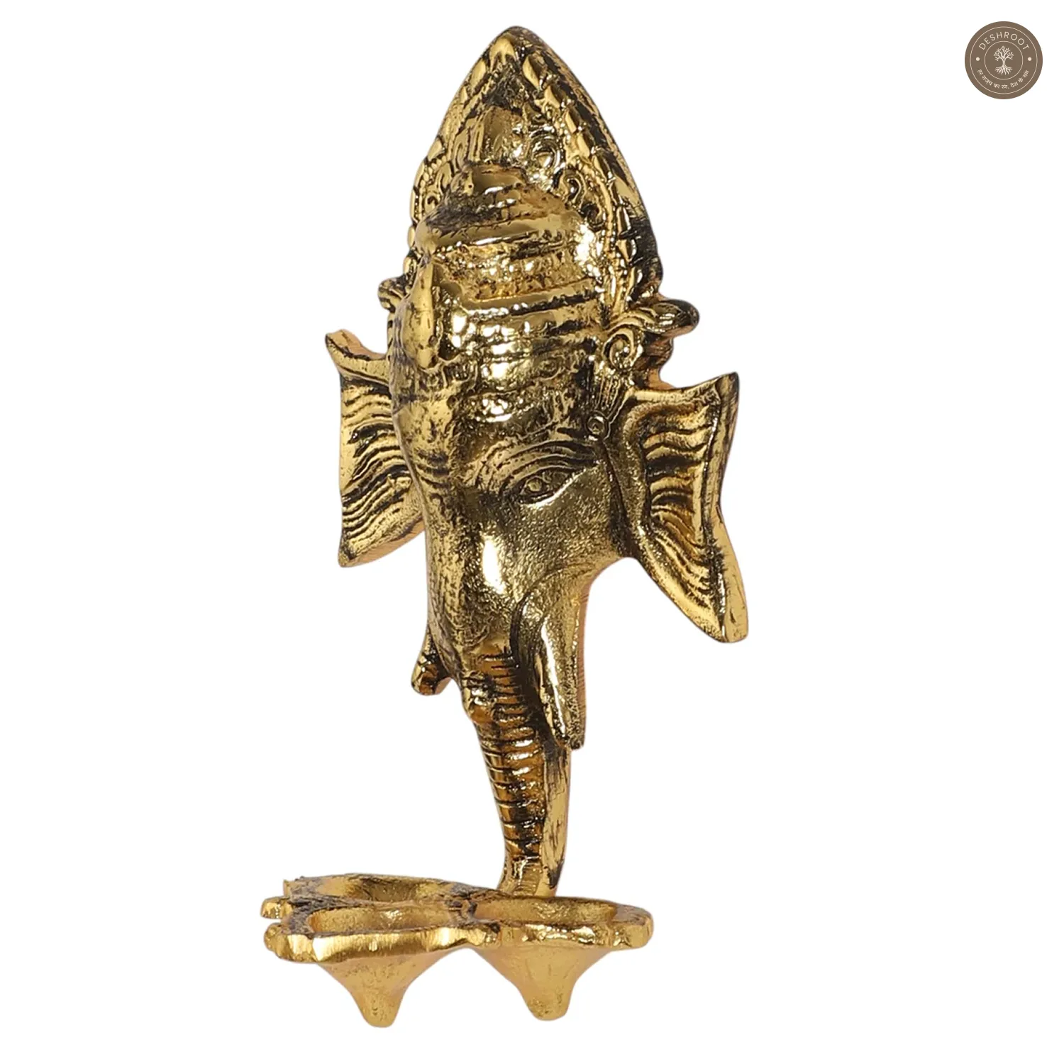 Wall Gold ALuminum Elephant DIa