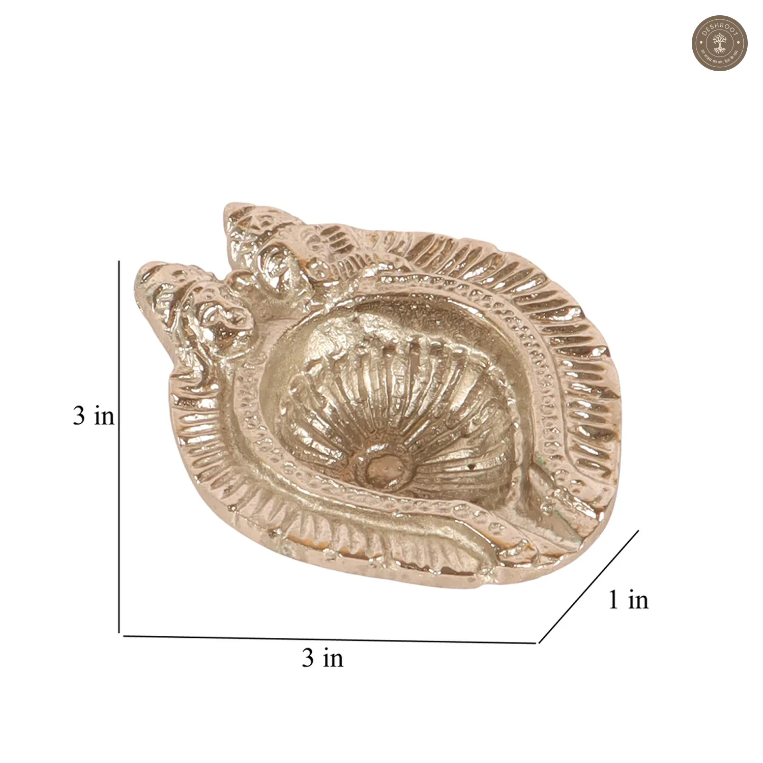 Lakshmi Ganesh Silver Aluminium Diya