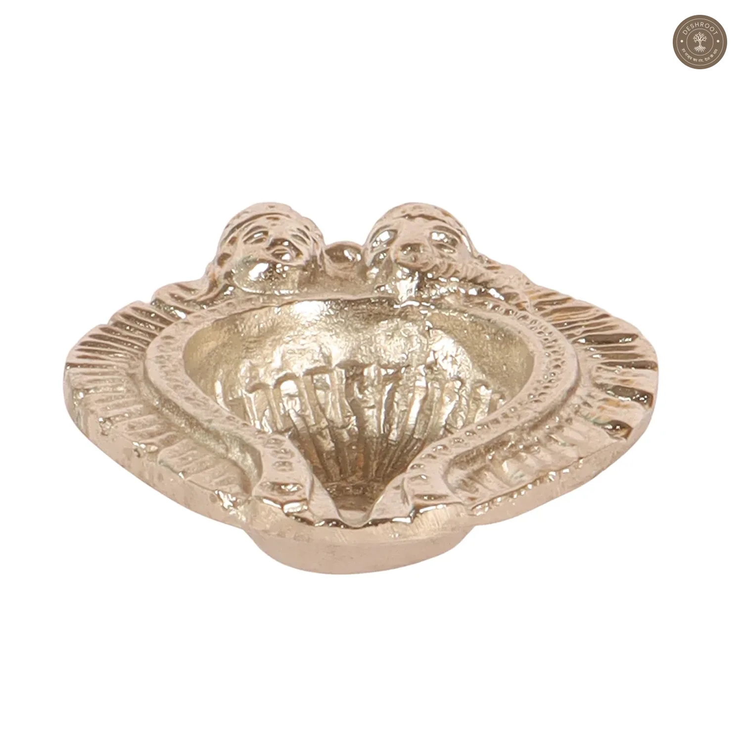 Lakshmi Ganesh Silver Aluminium Diya