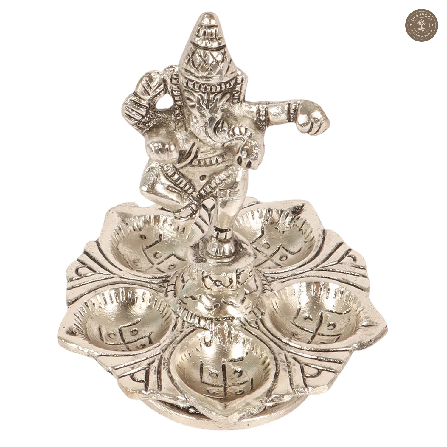 Silver Ganesh Jyot
