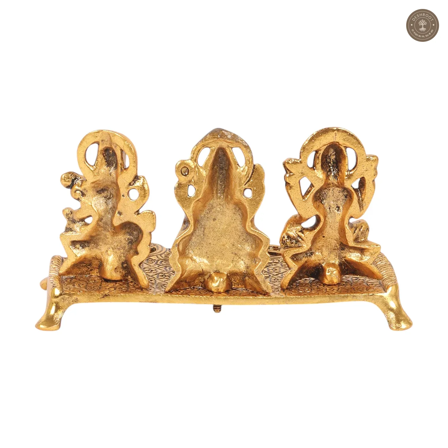 Lakshmi,Ganesh,Saraswati Diya