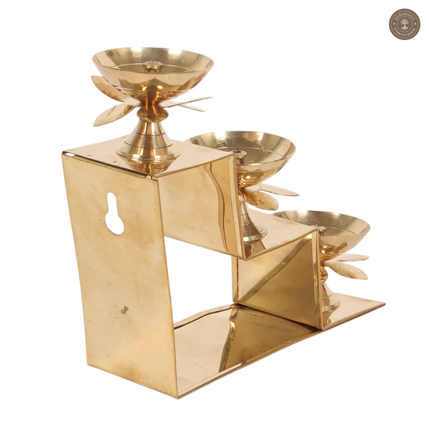 Brass Stairs Shape Diya