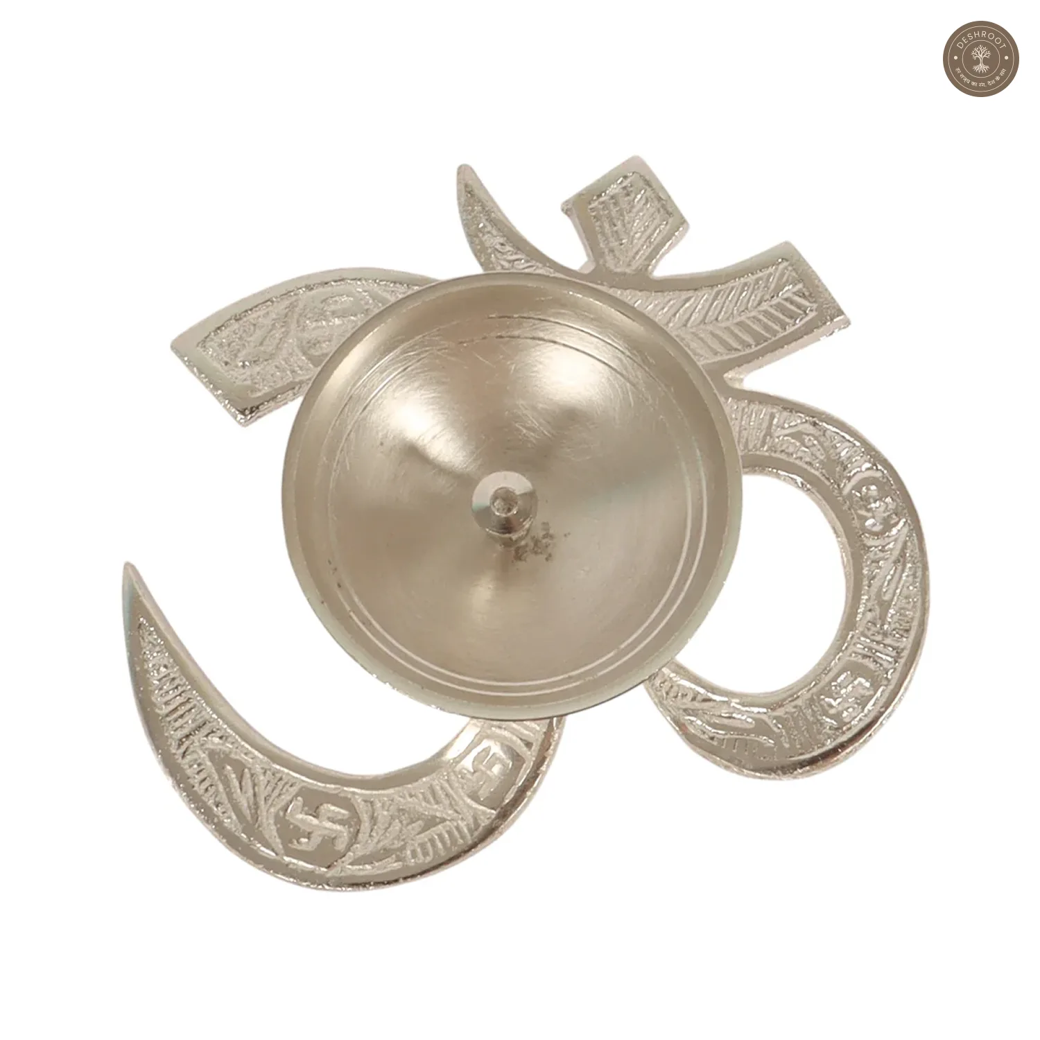 Om Diya and Bell set of 2